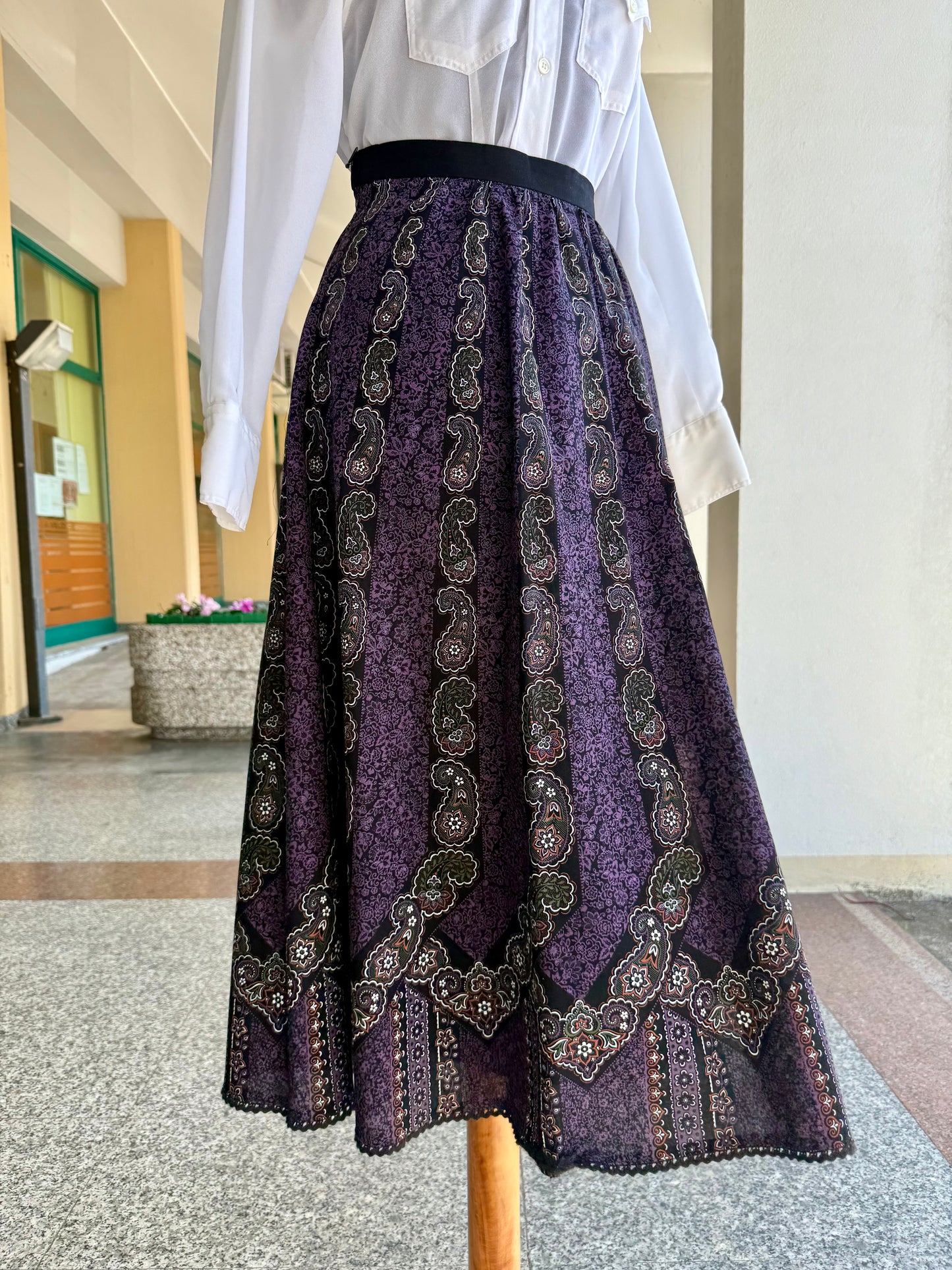 Gonna tirolese in cotone - TG. 42