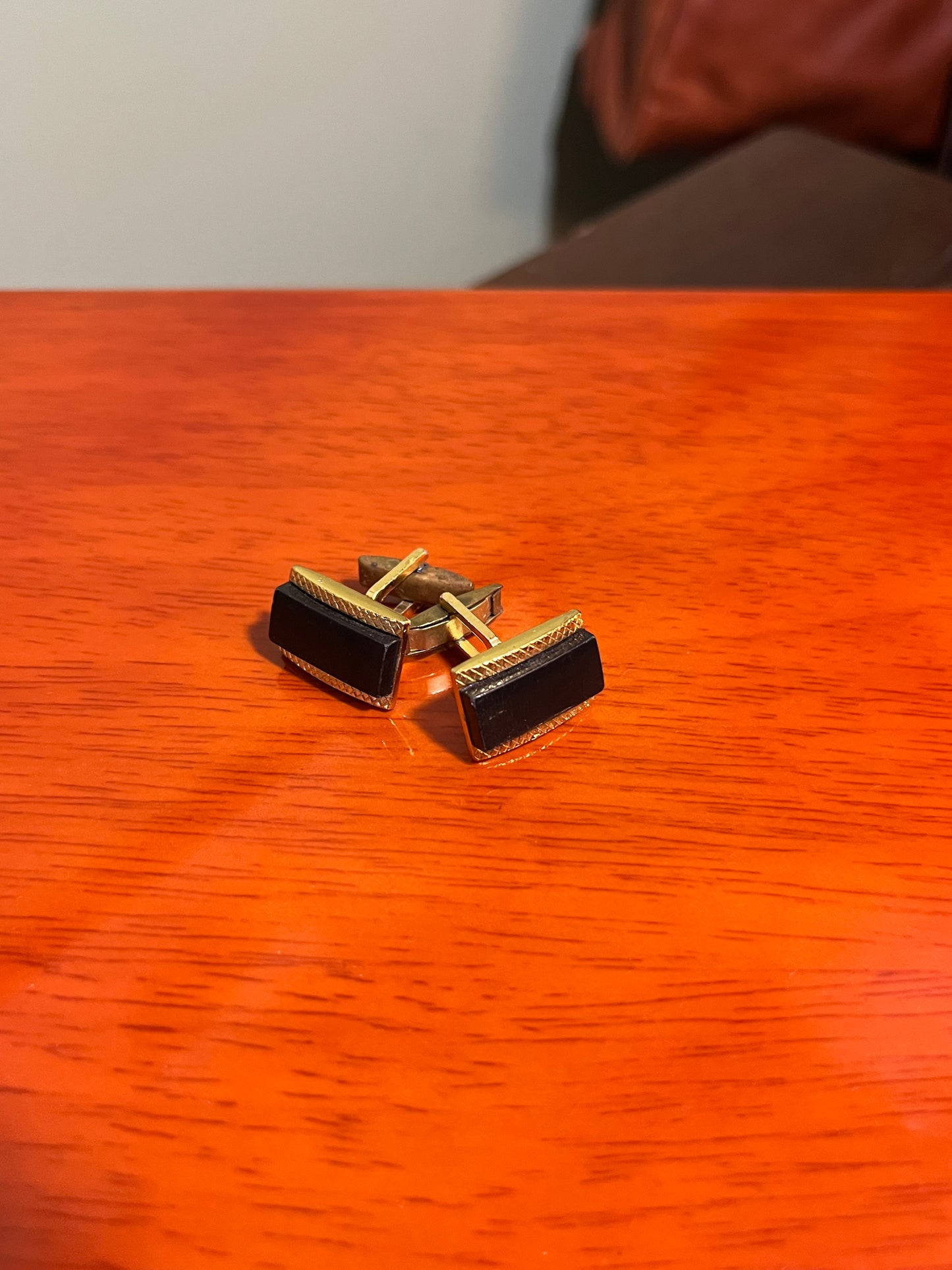 Gemelli dorati onice