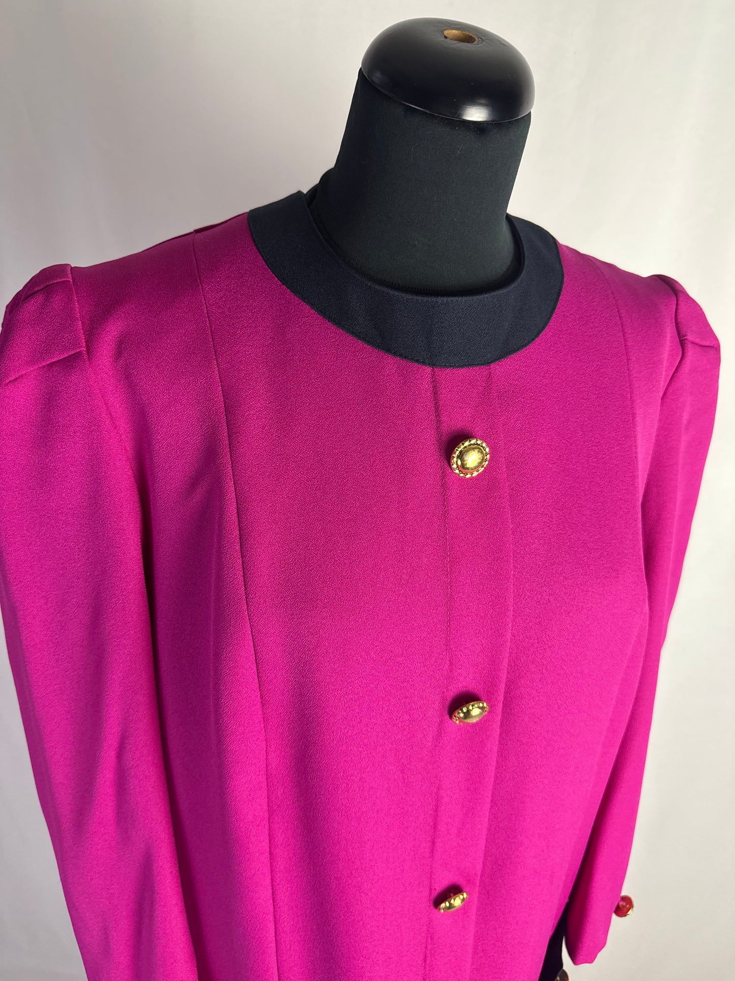 Abito fucsia anni ‘80 - TG. 50/52