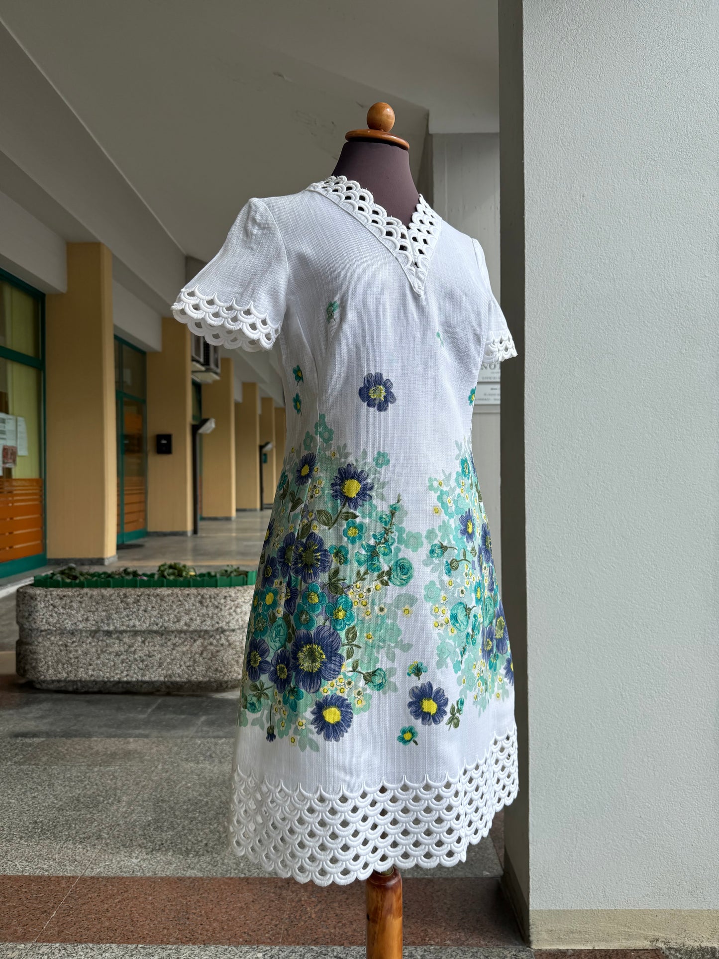 Mini dress floreale anni ‘60 - TG. 40