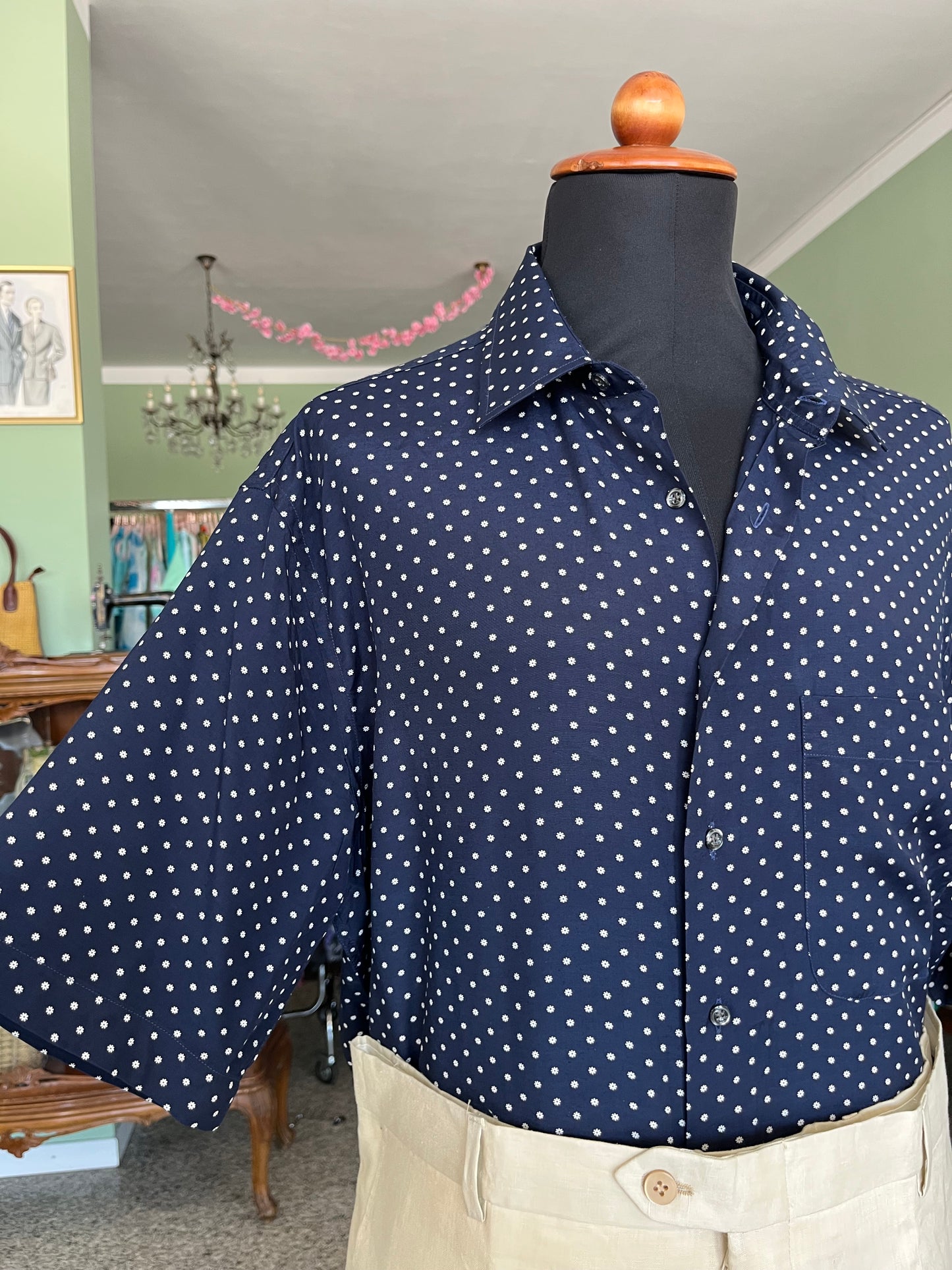 Camicia a maniche corte tg. L-XL