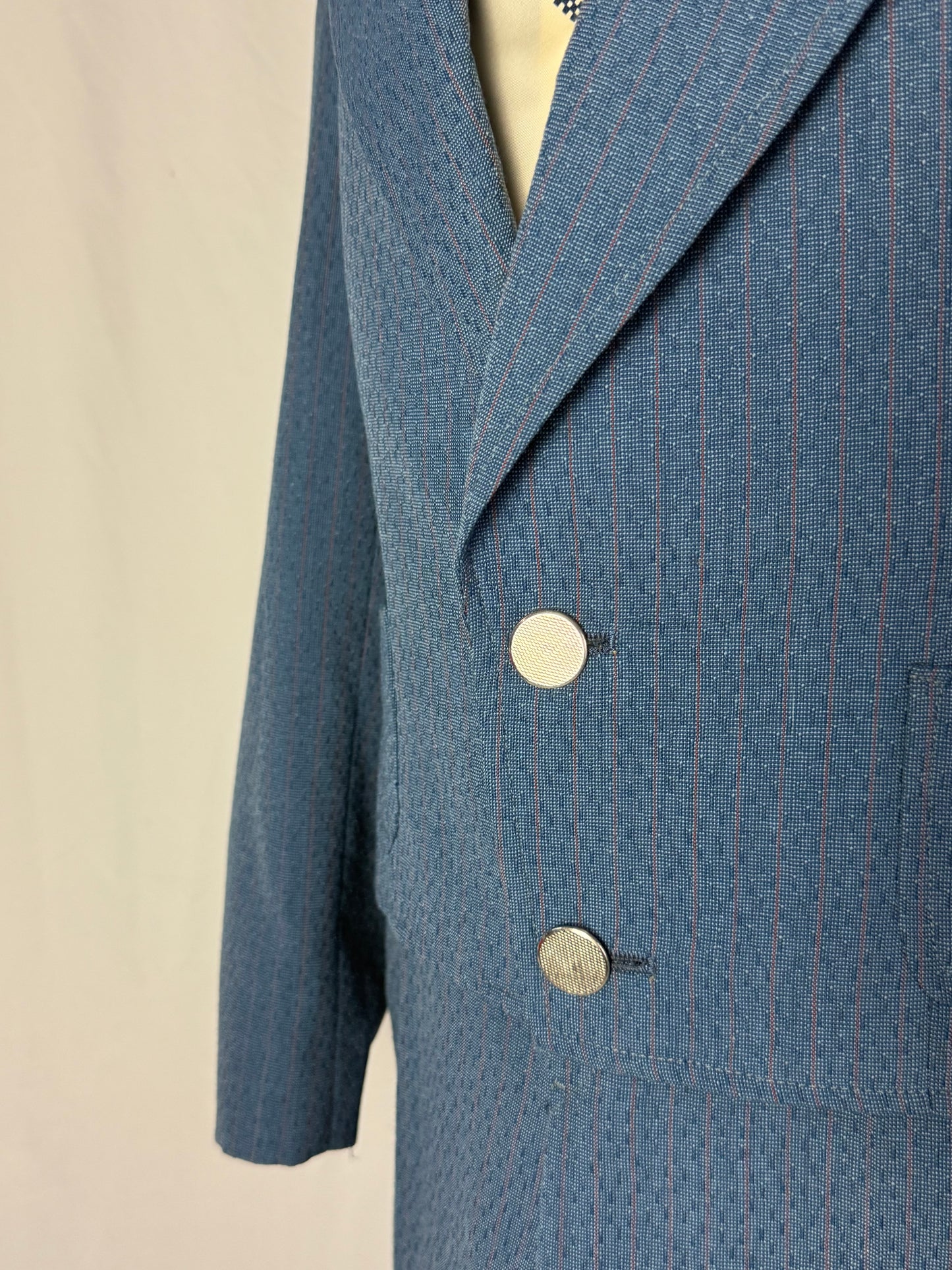 Completo anni ’70 con pantalone e giacca cropped - TG. 40