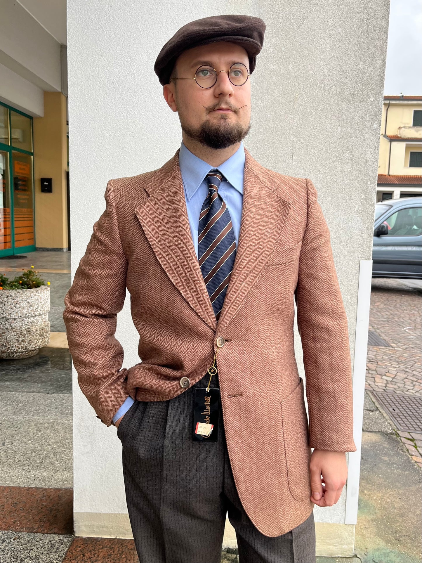 Giacca in tweed anni ‘70 tg. 48