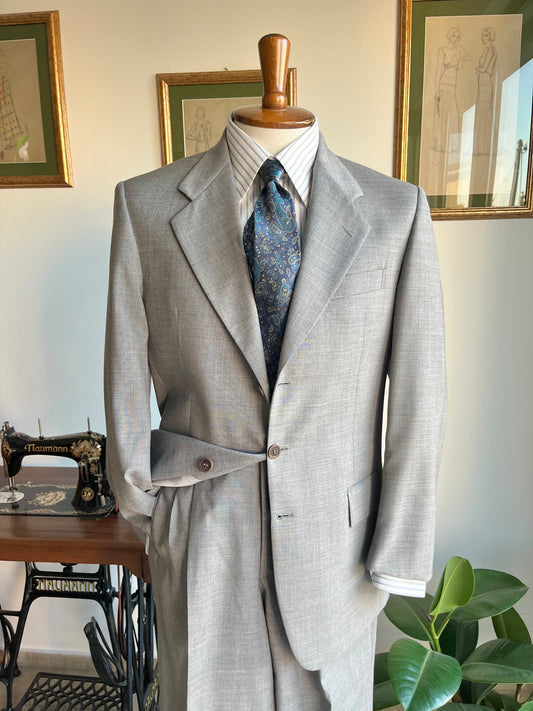 Completo anni '80 grigio chiaro