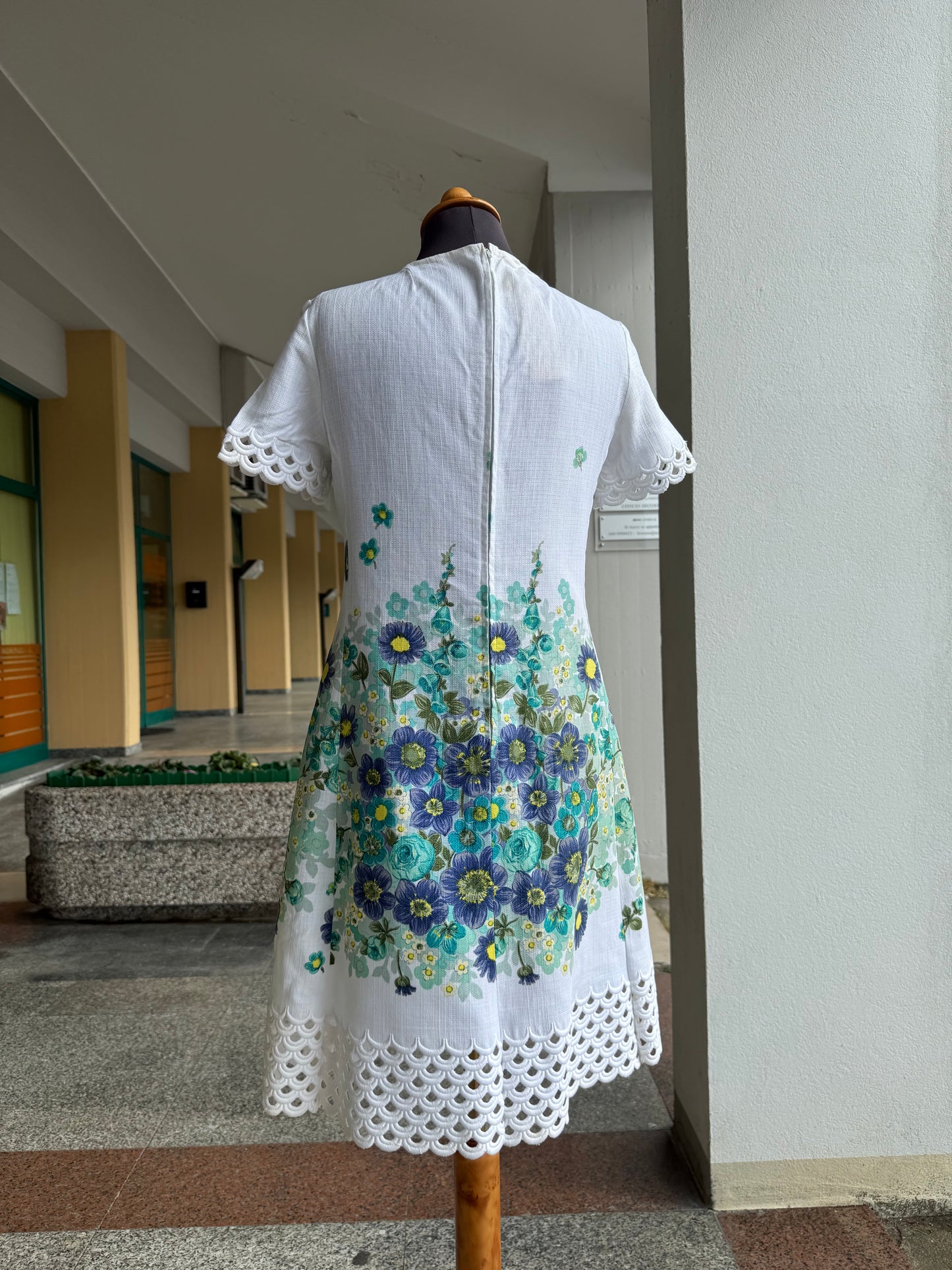 Mini dress floreale anni ‘60 - TG. 40