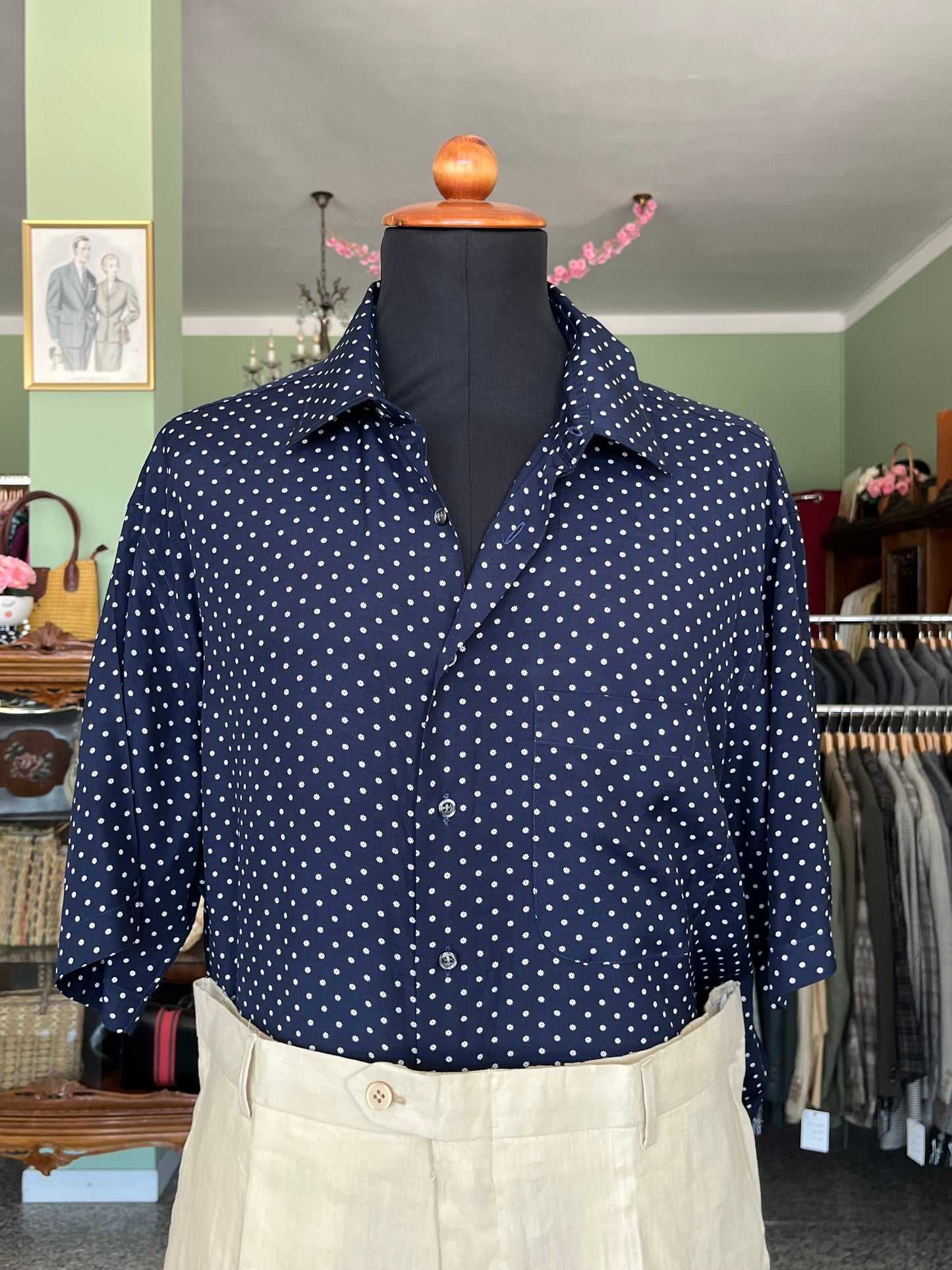 Camicia a maniche corte tg. L-XL