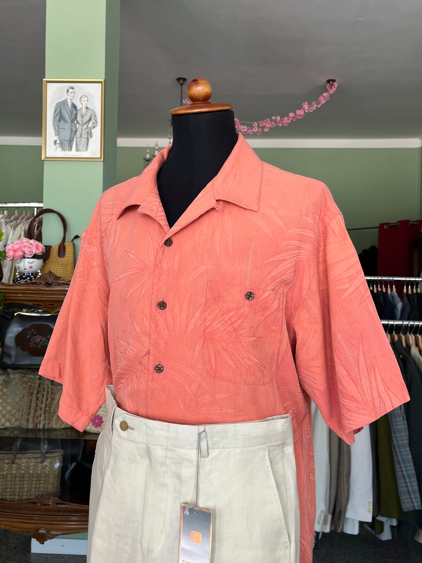 Camicia a maniche corte tg. M-L