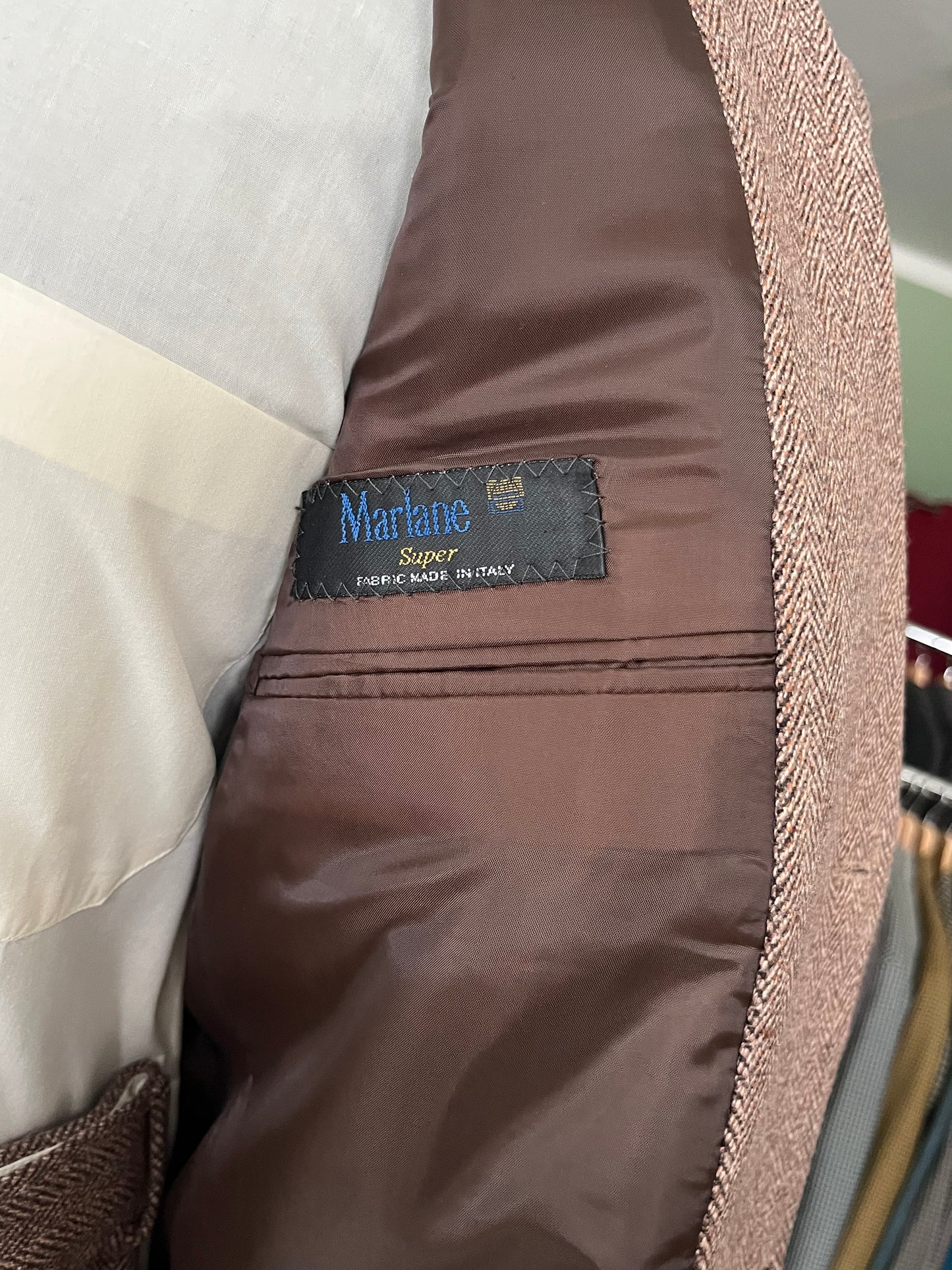Completo anni '90 tweed NOS tg. 54 drop 4