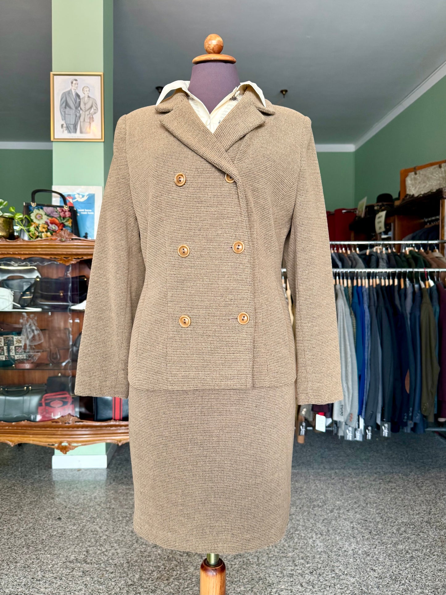 Tailleur sabbia anni ‘80/‘90 - TG. 42
