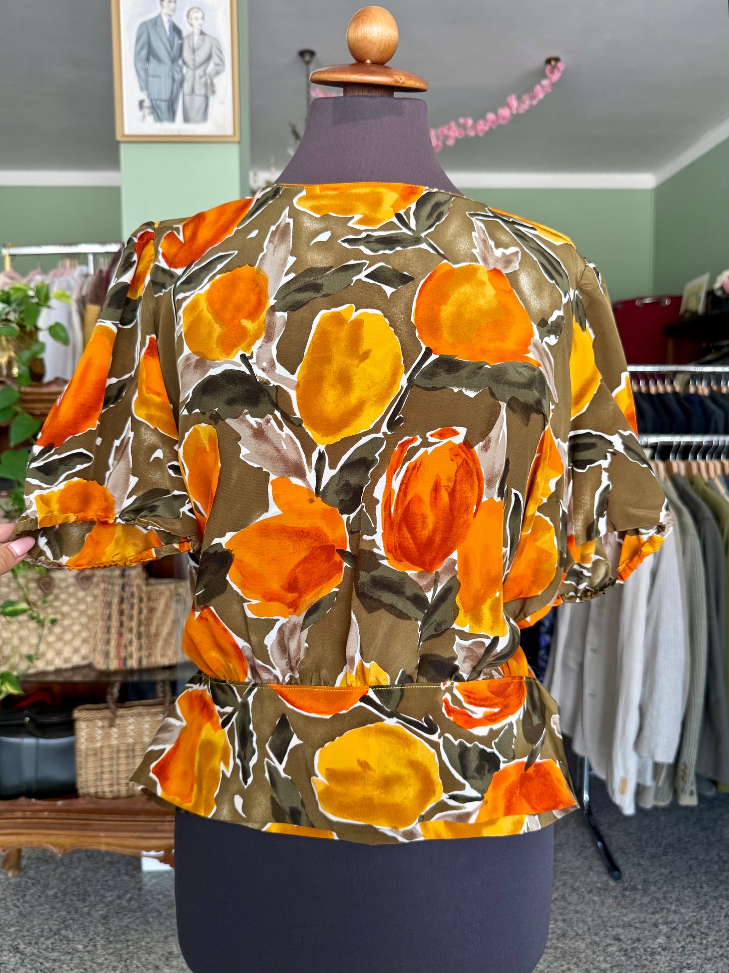 Camicia in seta- TG. 44 circa