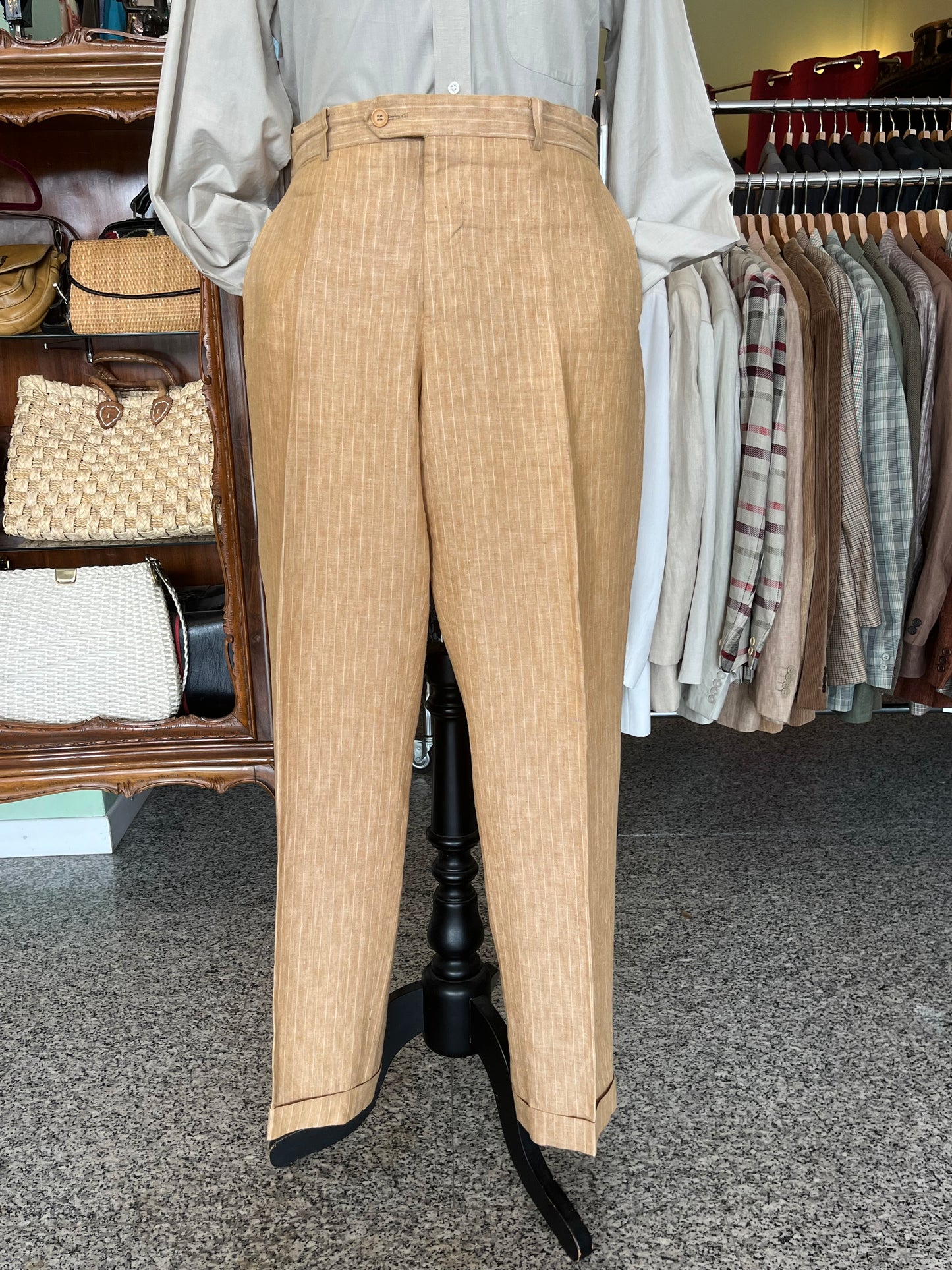 Completo in lino tg. 56