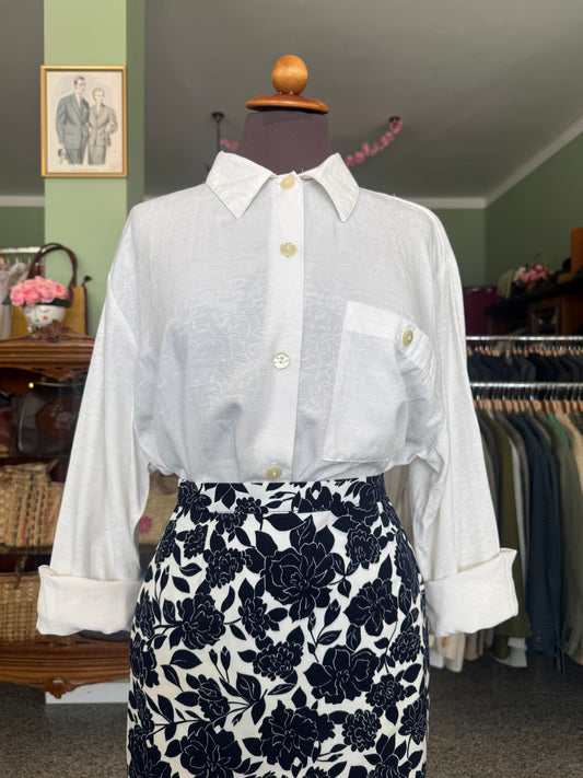 Camicia tessuto jacquard - TG. 48/50