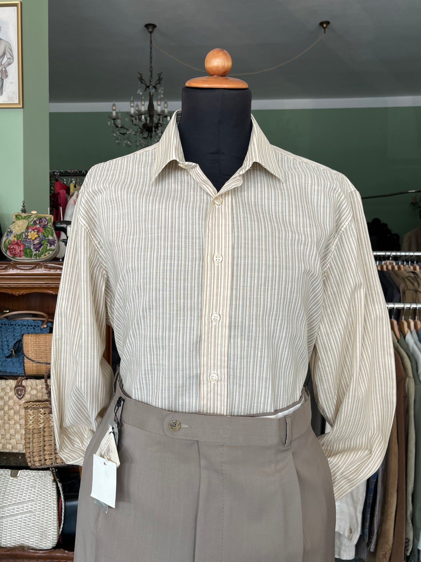 Camicia anni ‘70 a righe NOS