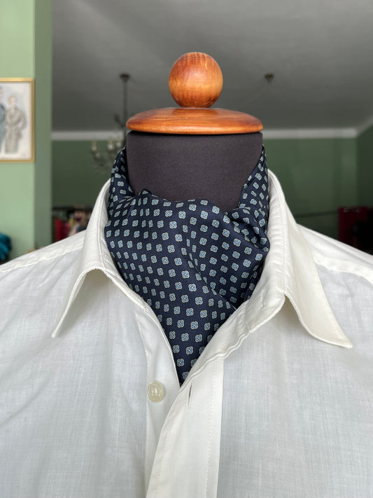 Ascot seta micro-fantasia