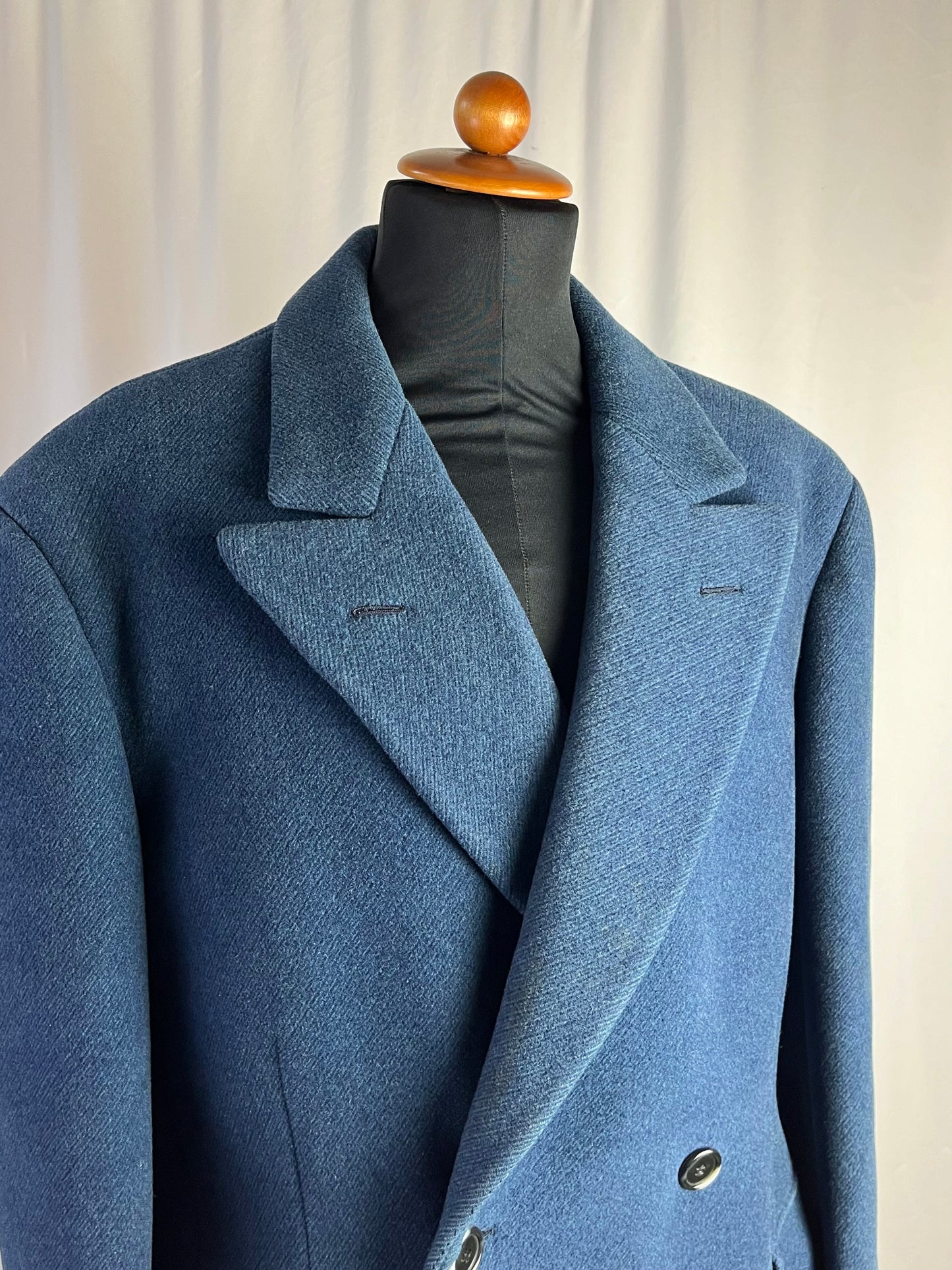 Cappotto doppiopetto anni '40 tg. 52-54