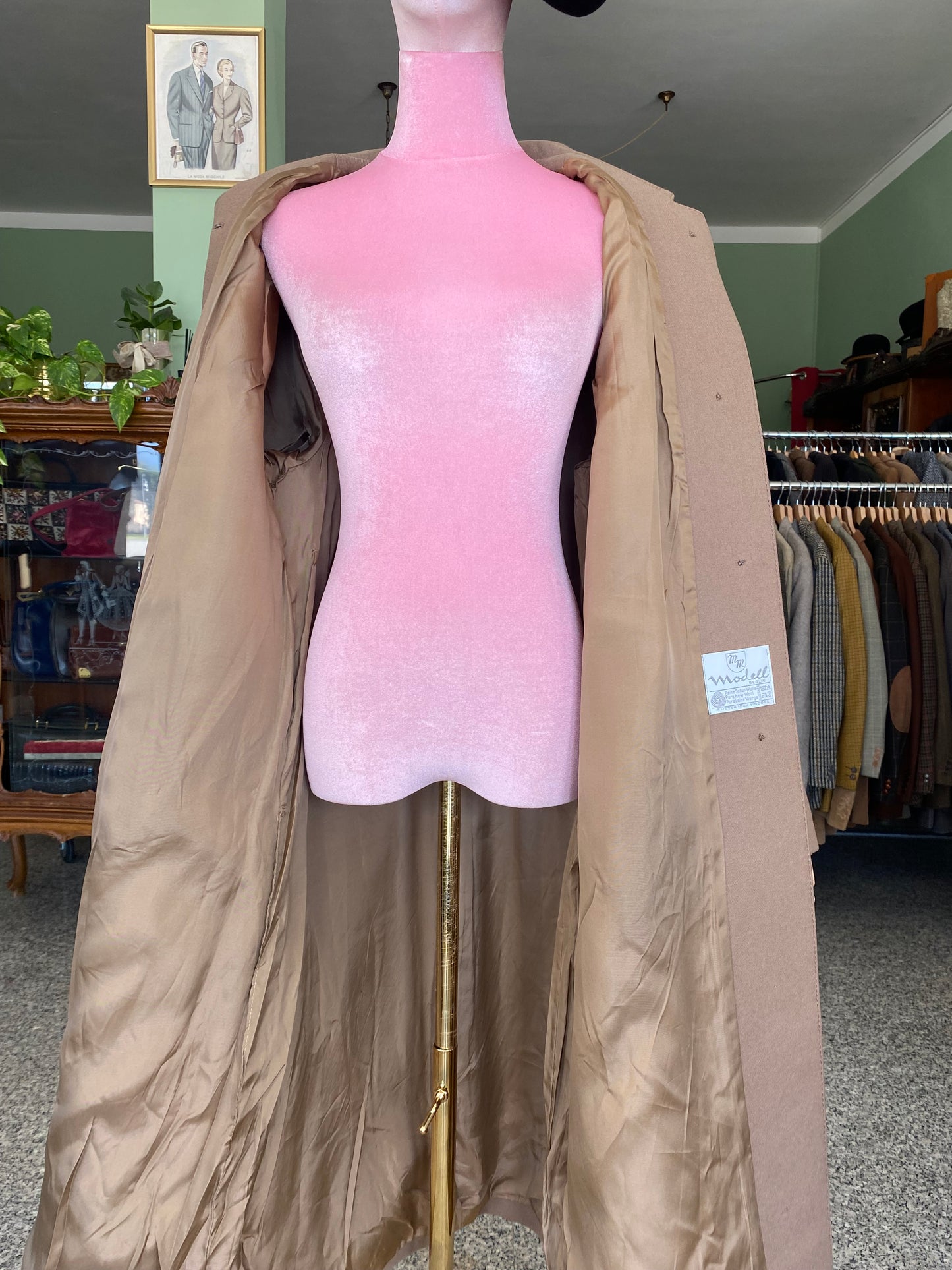 Cappotto color cammello anni ‘70 - TG. 44/46