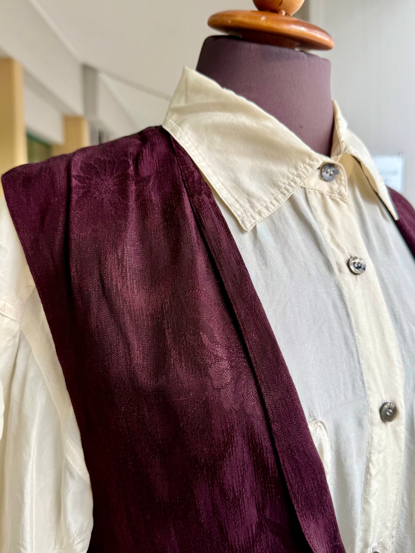 Gilet Borgogna - TG. 42
