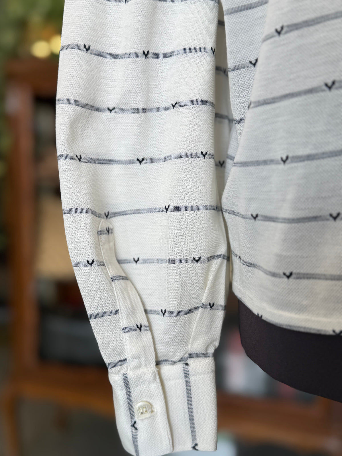 Camicia classica con micro fantasia - TG. 44