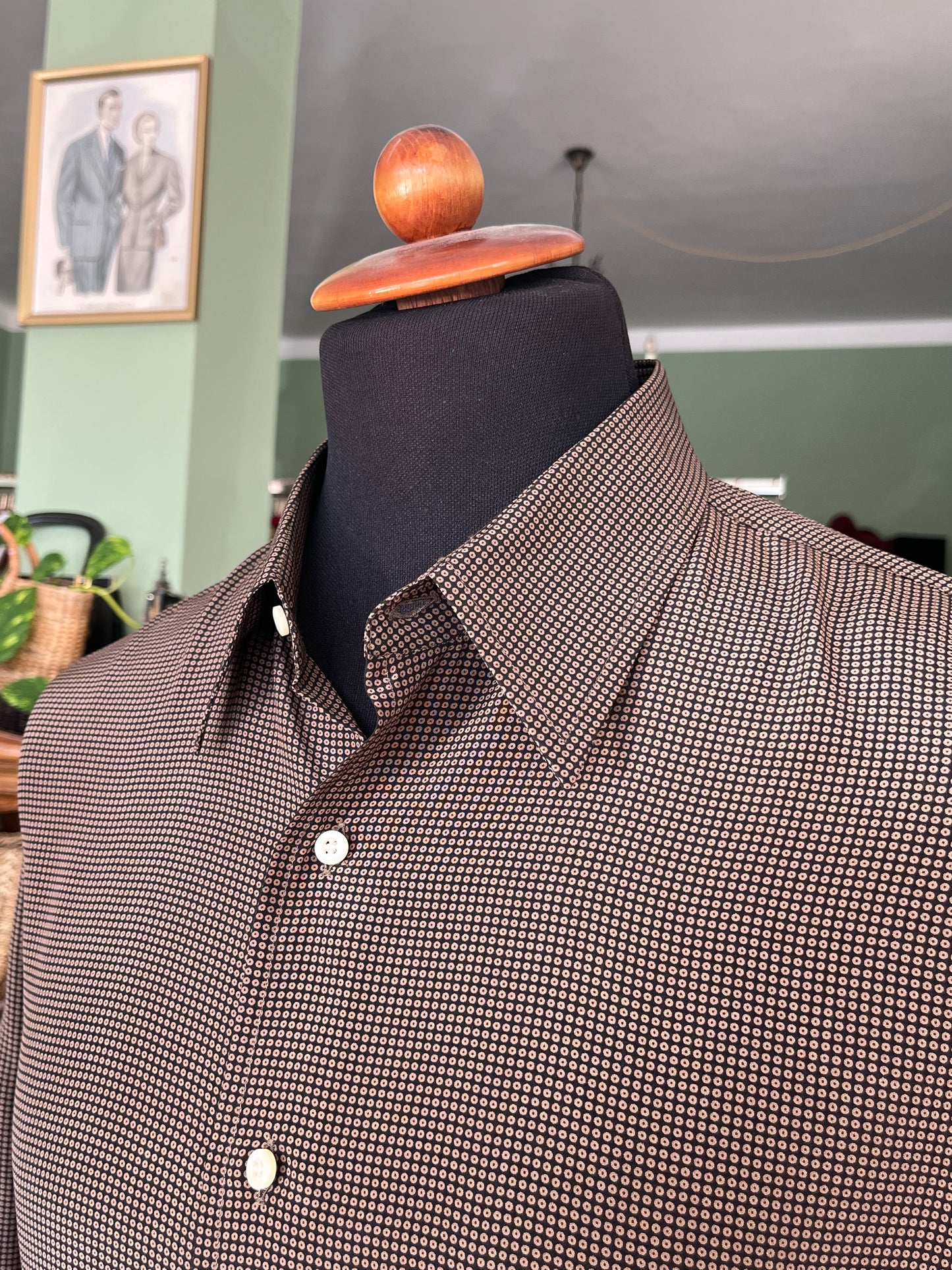 Camicia in seta anni ‘80 tg. L-XL