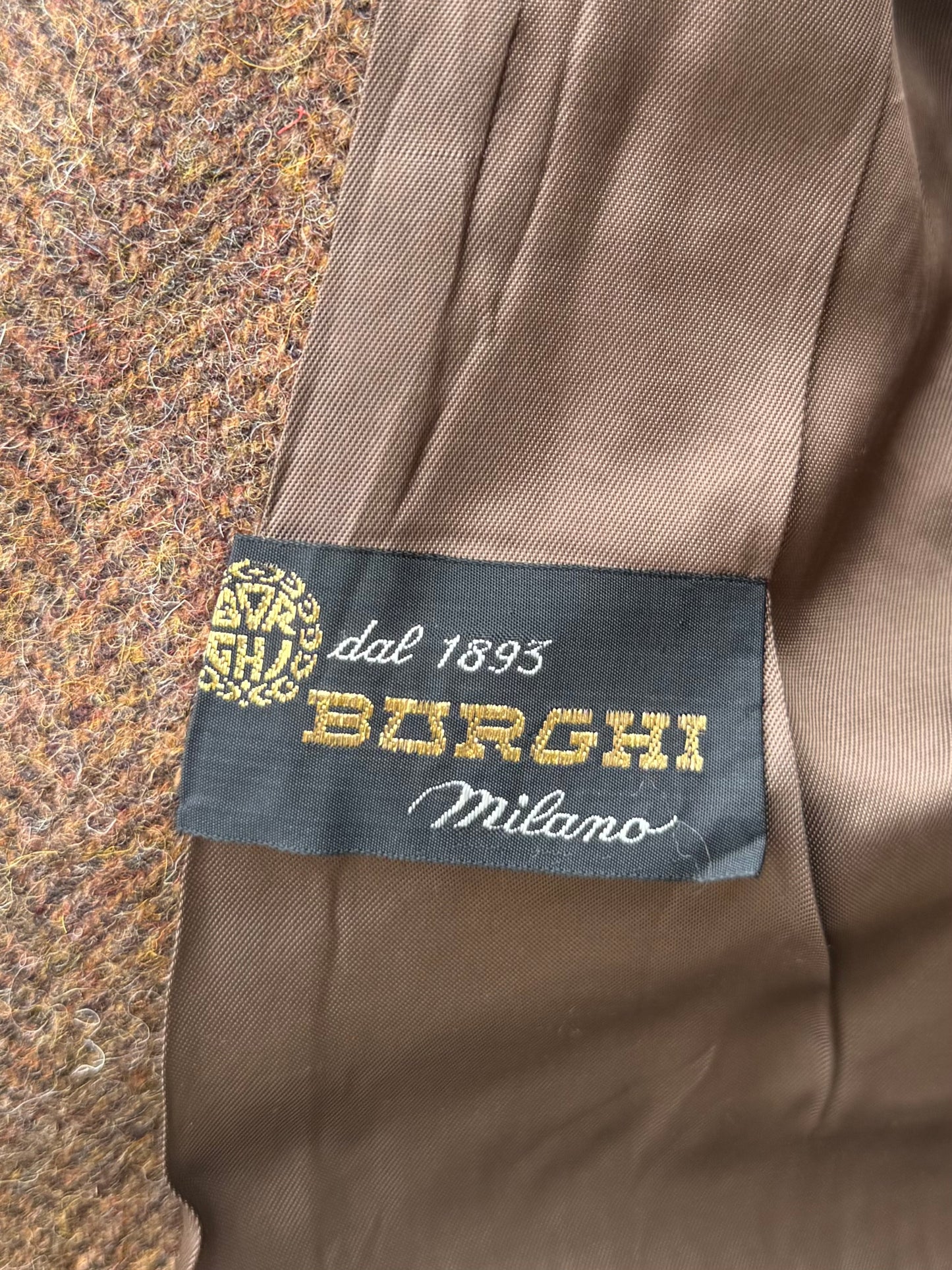 Cappotto tweed anni '70 tg. 50-52