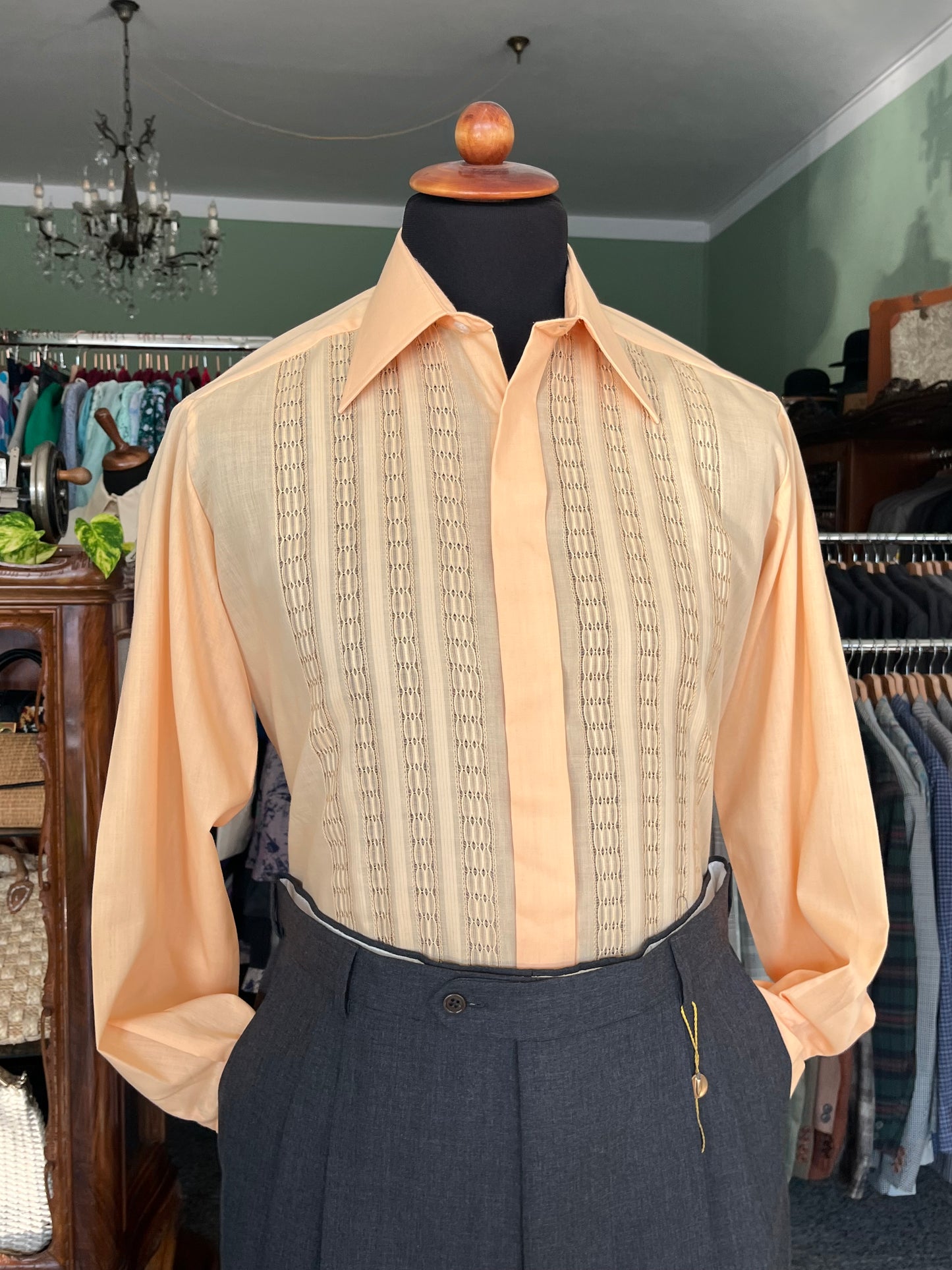 Camicia anni ‘70 da sera tg. M-L