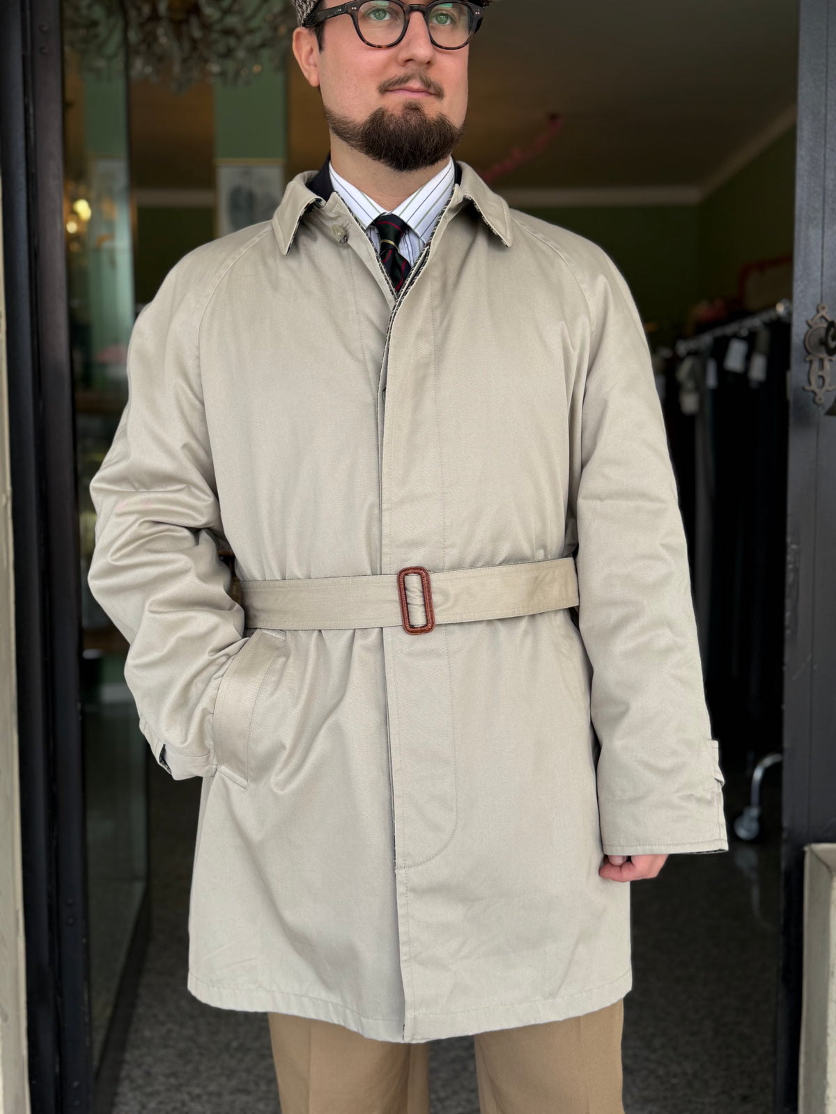 Trench anni ‘70 double-face tg. 52-54