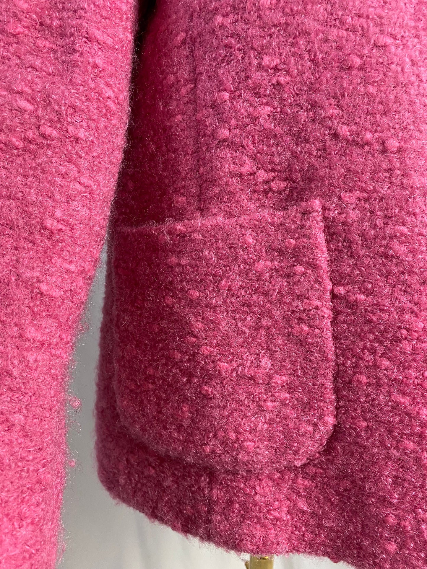 Giacca rosa mohair - TG. 44/46