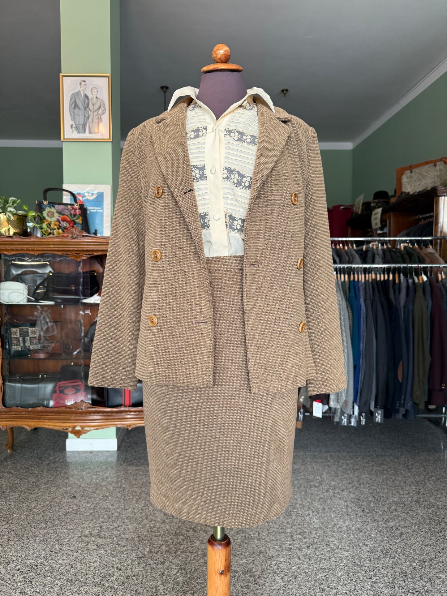 Tailleur sabbia anni ‘80/‘90 - TG. 42