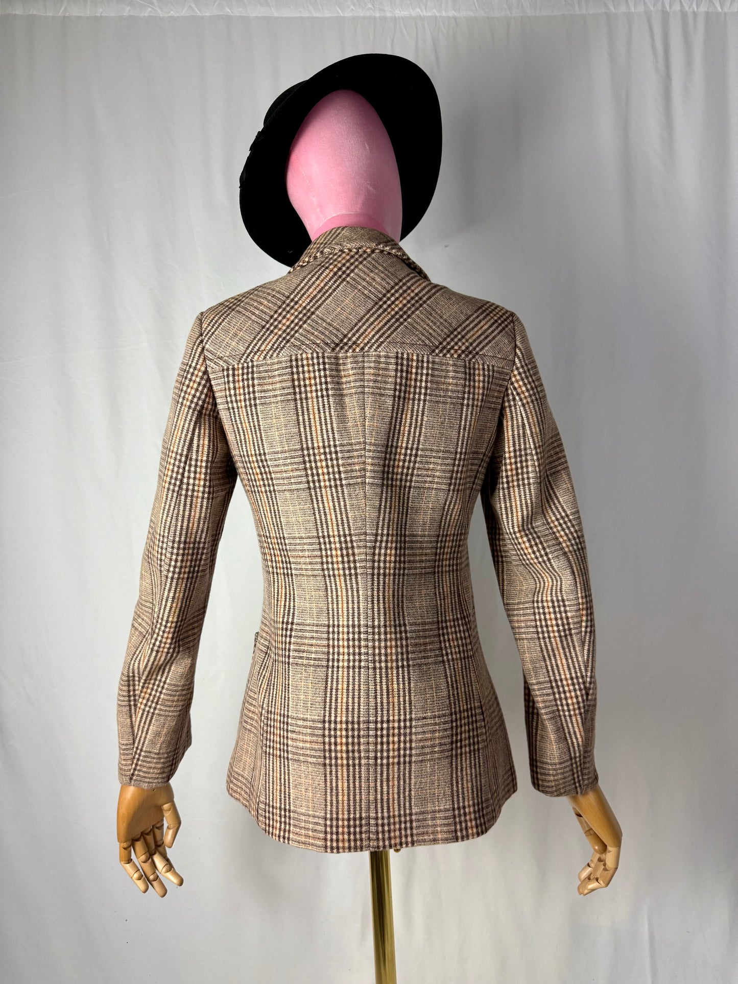 Giacca anni ‘70 Principe di Galles - TG. 38