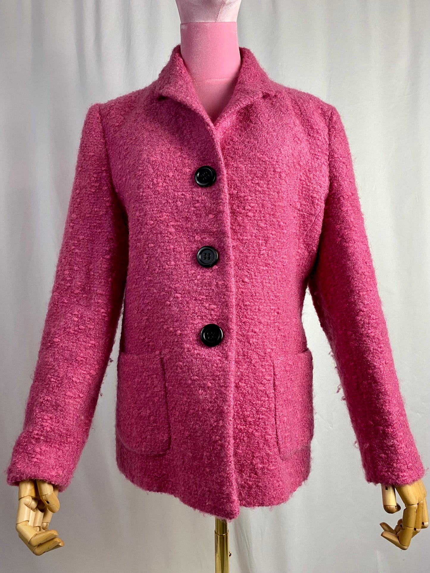 Giacca rosa mohair - TG. 44/46