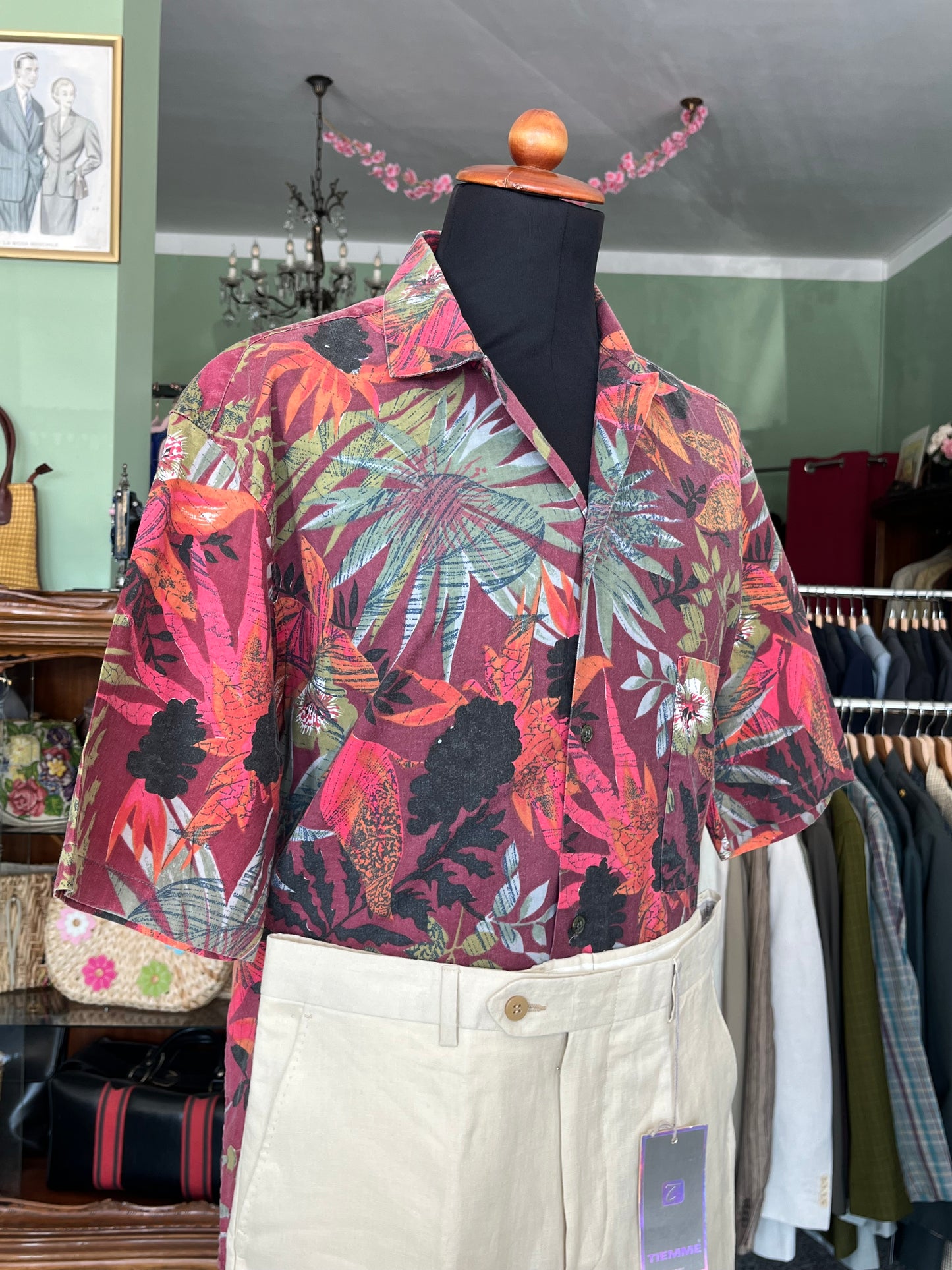 Camicia a maniche corte tg. M-L