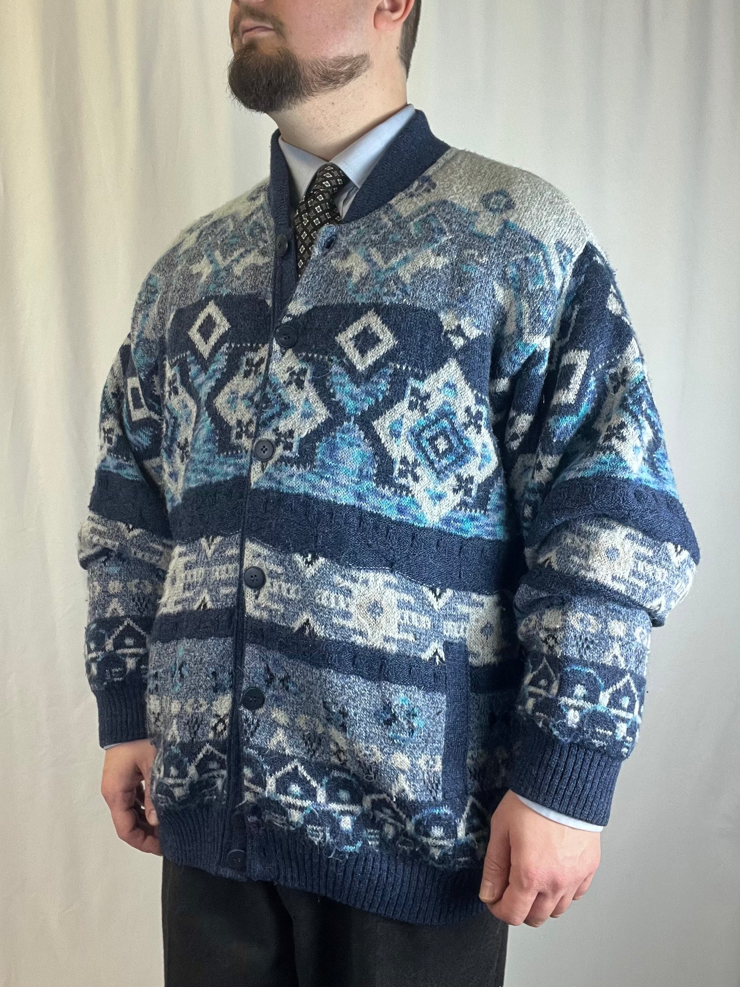 Cardigan anni '80 tg. L-XL