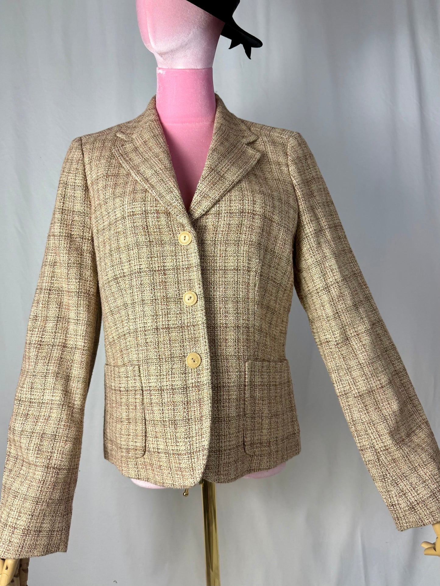 Giacca in seta e lana - TG. 44