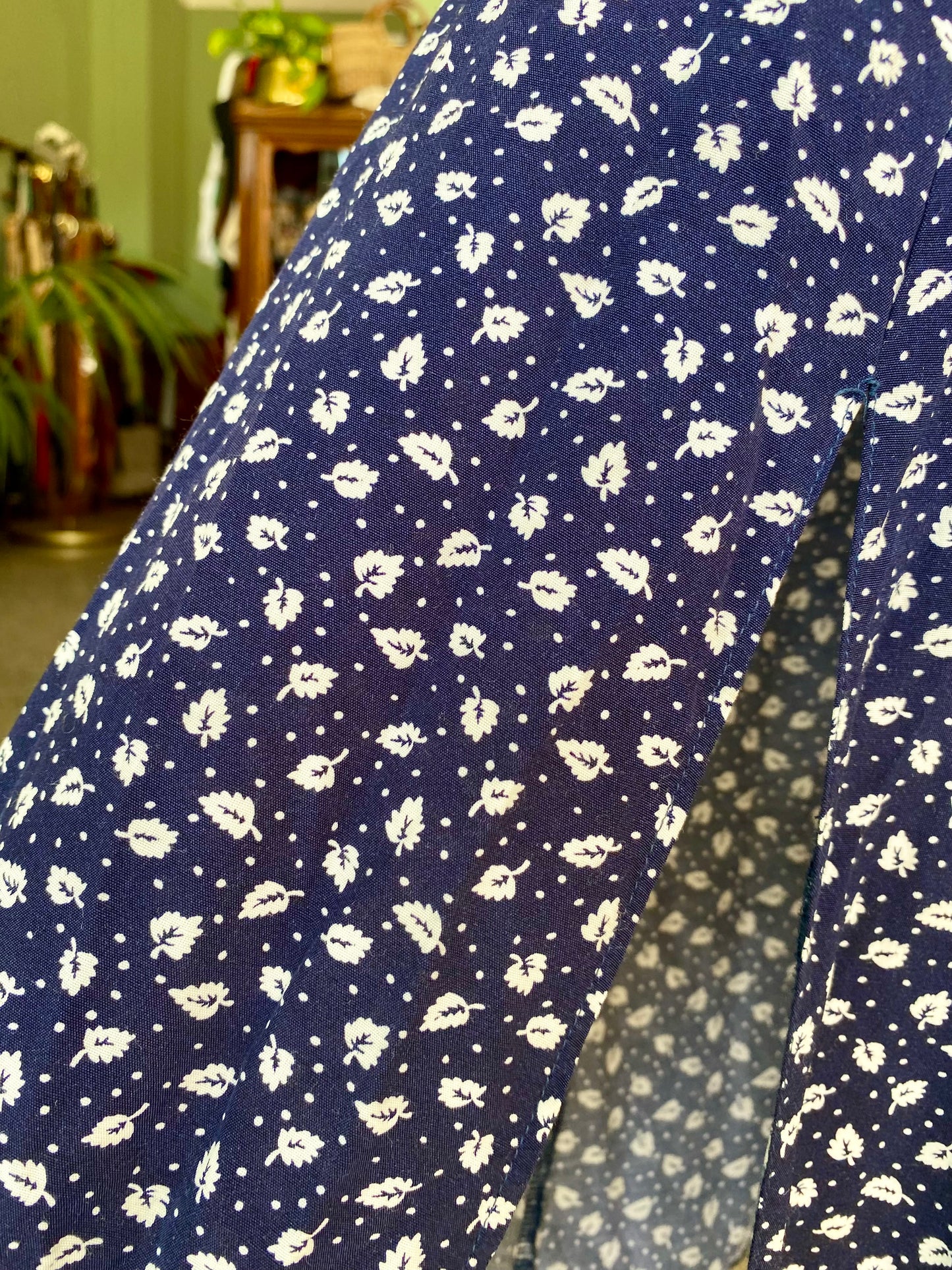 Abito in viscosa con microfantasia - TG. 46