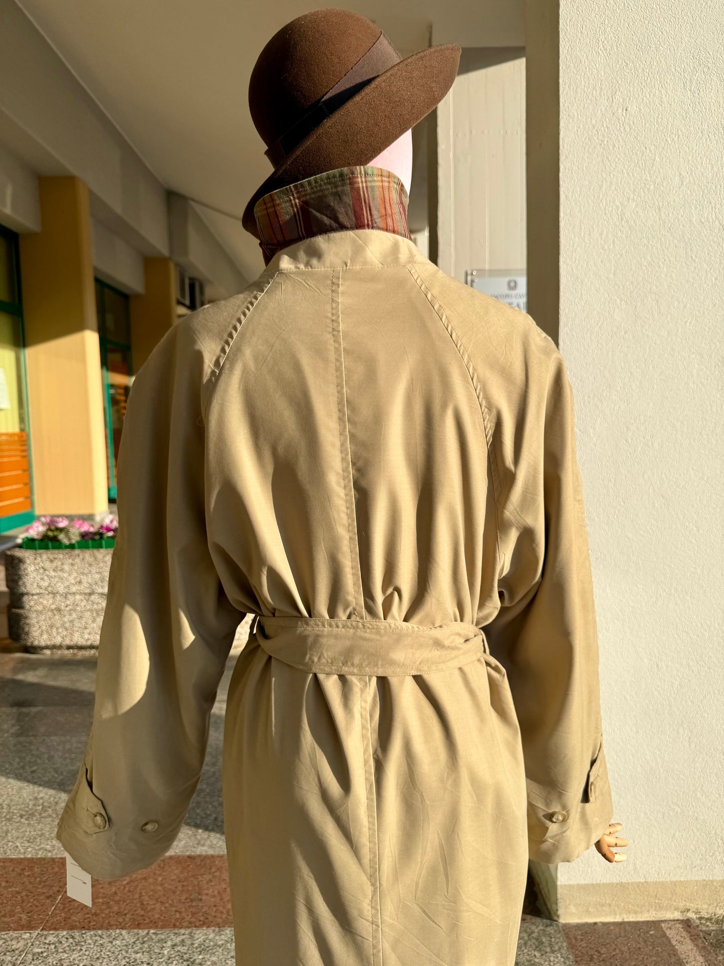 Trench anni ‘80 beige - TG. 44/46