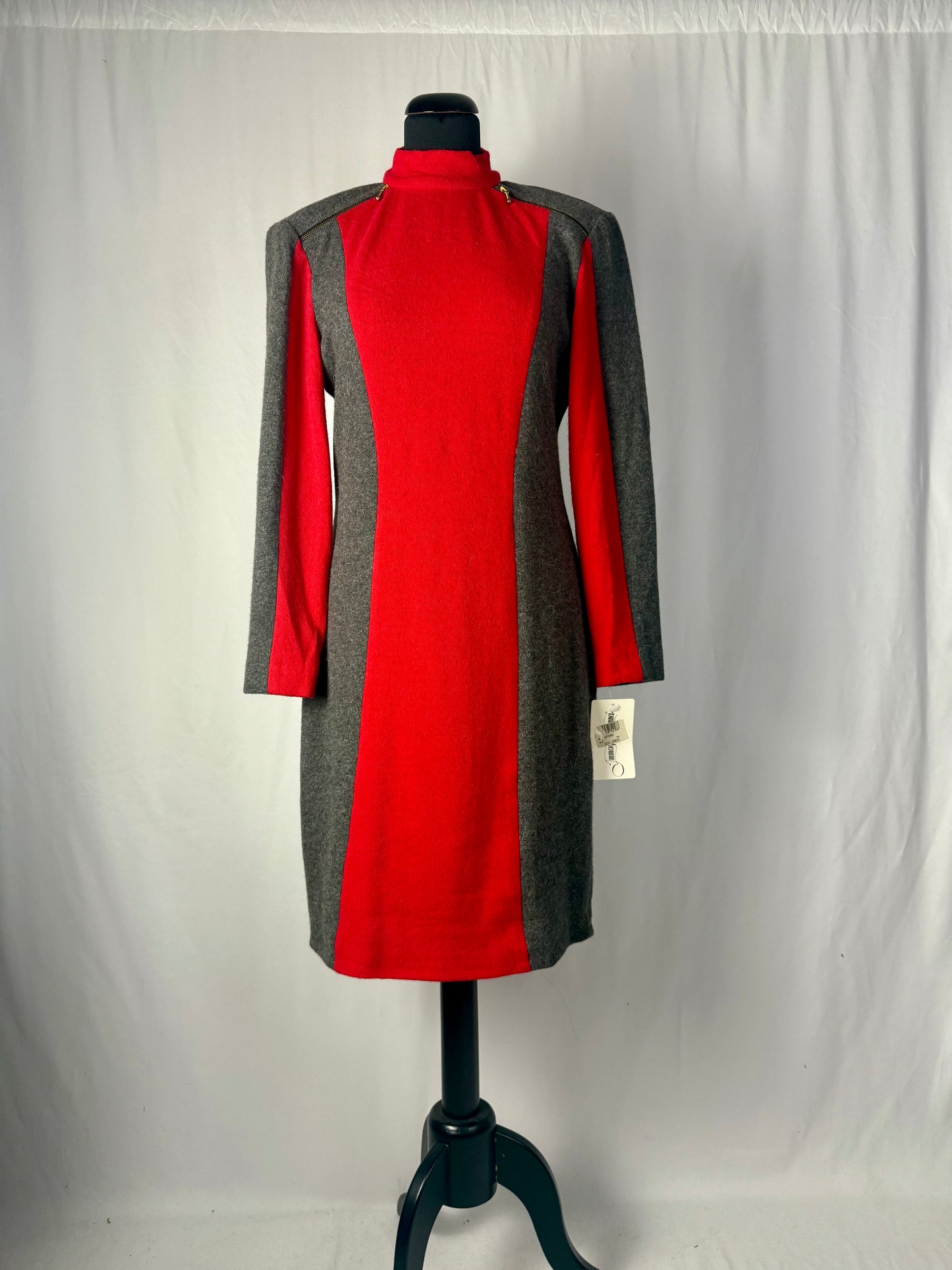 Abito color block in lana - TG. 44/46