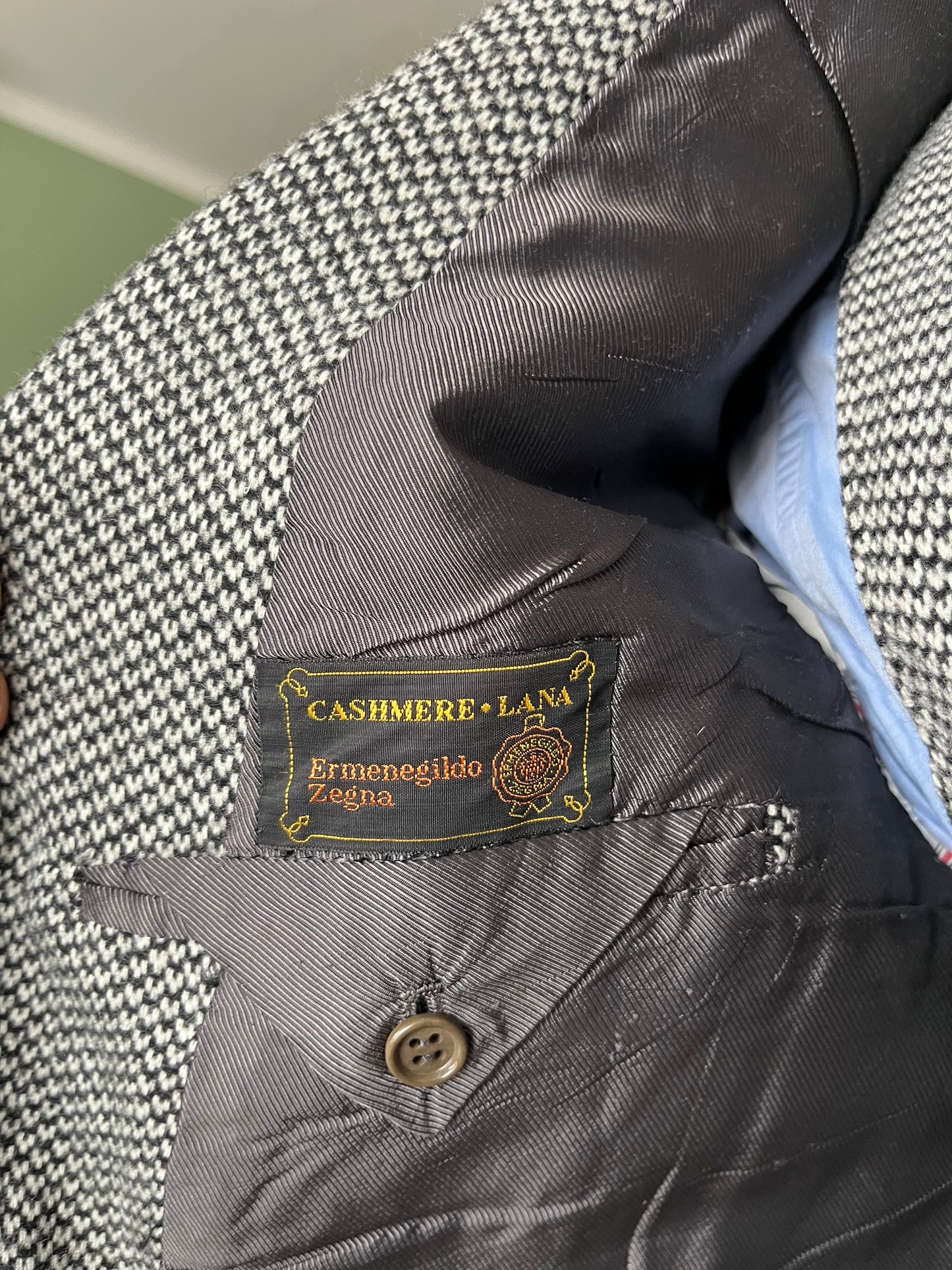 Giacca + panciotto Zegna anni ‘70 sartoriali tg. 52-54