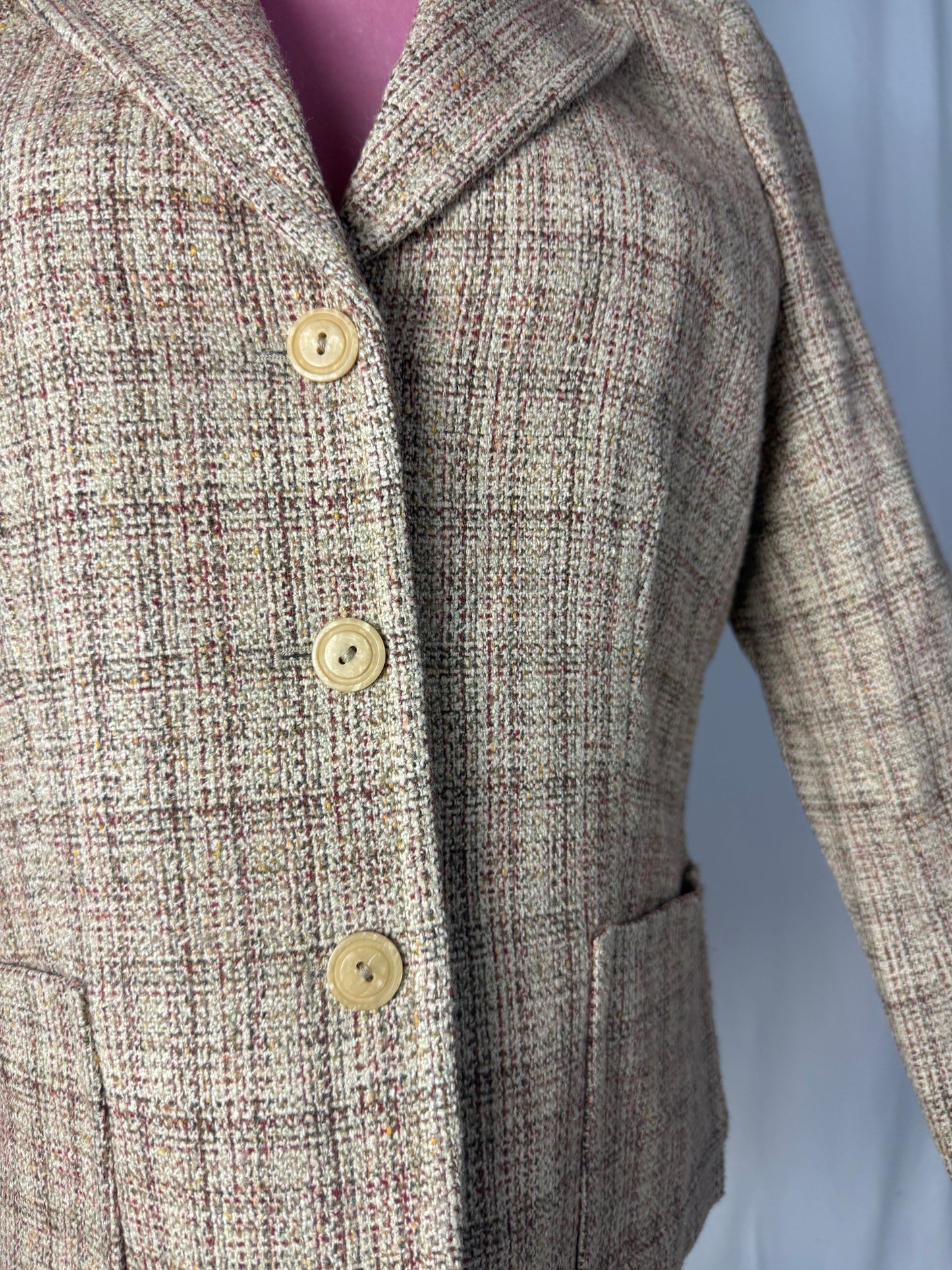 Giacca in seta e lana - TG. 44