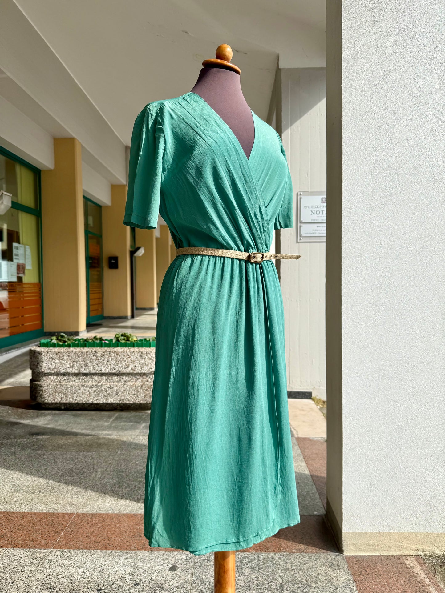 Abito pura seta tiffany - TG. 42/44