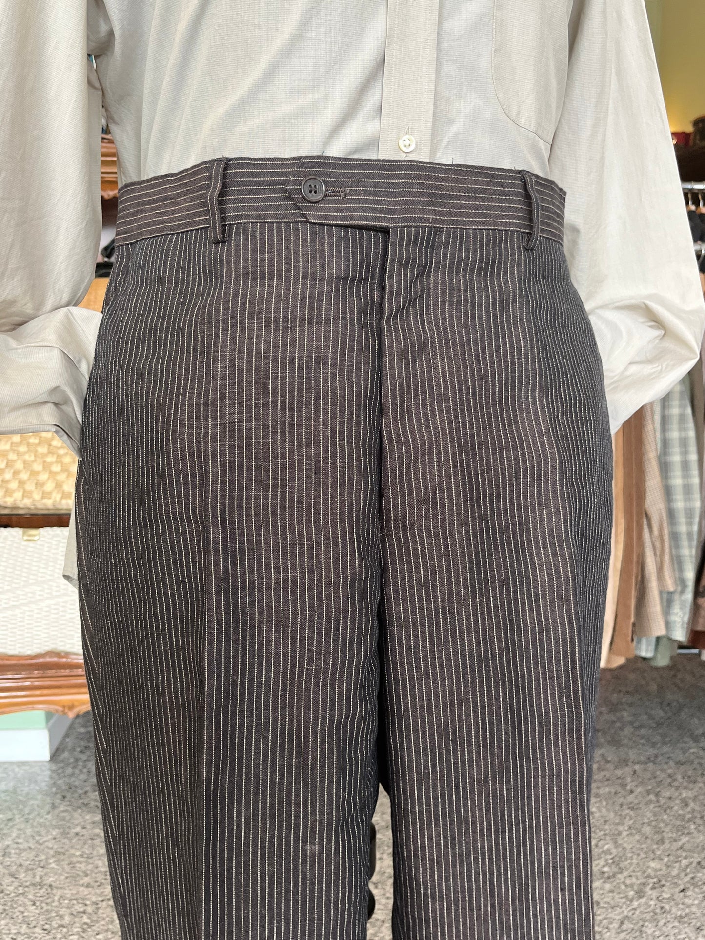 Completo in lino tg. 52-54