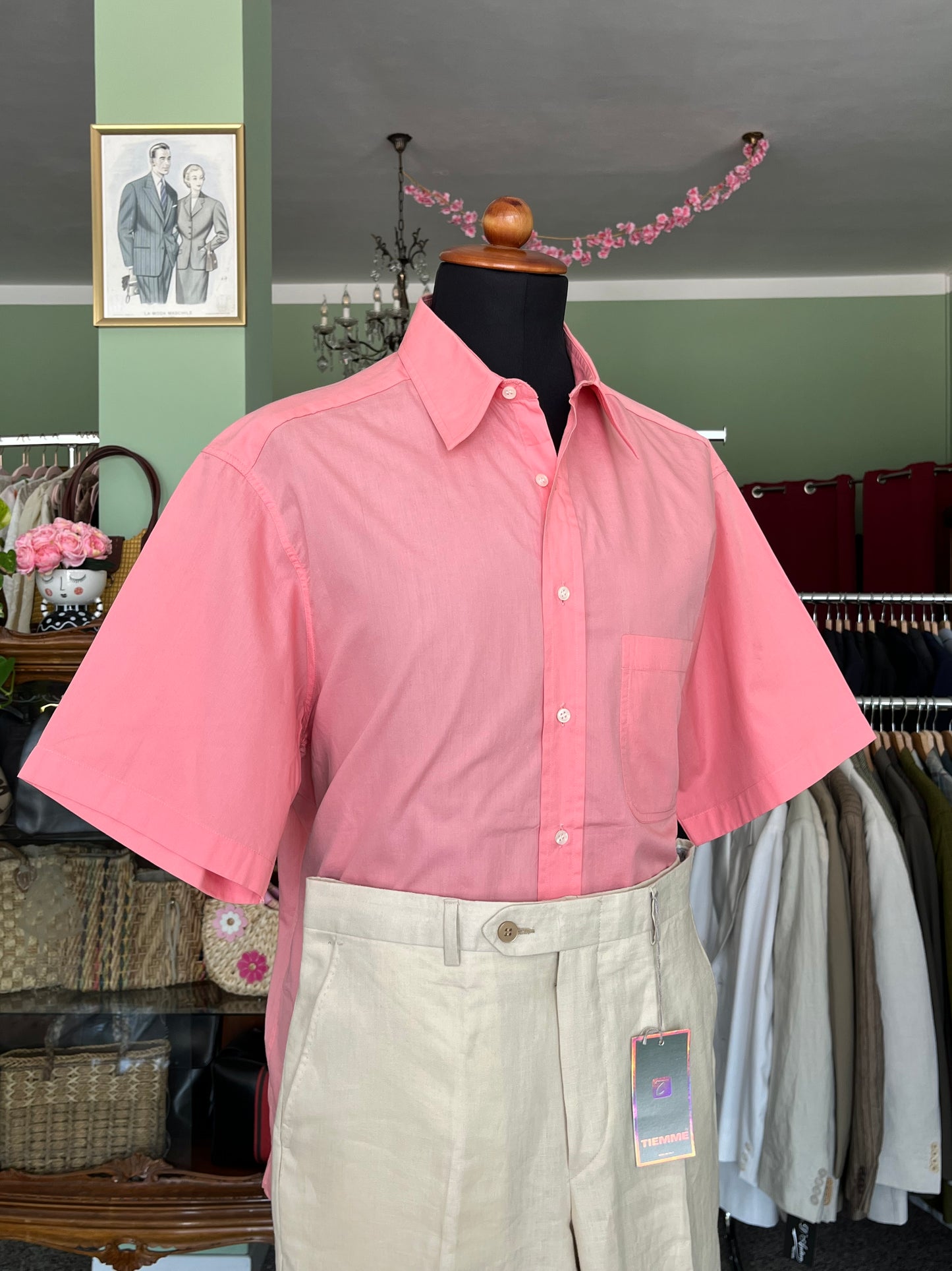 Camicia a maniche corte tg. S-M