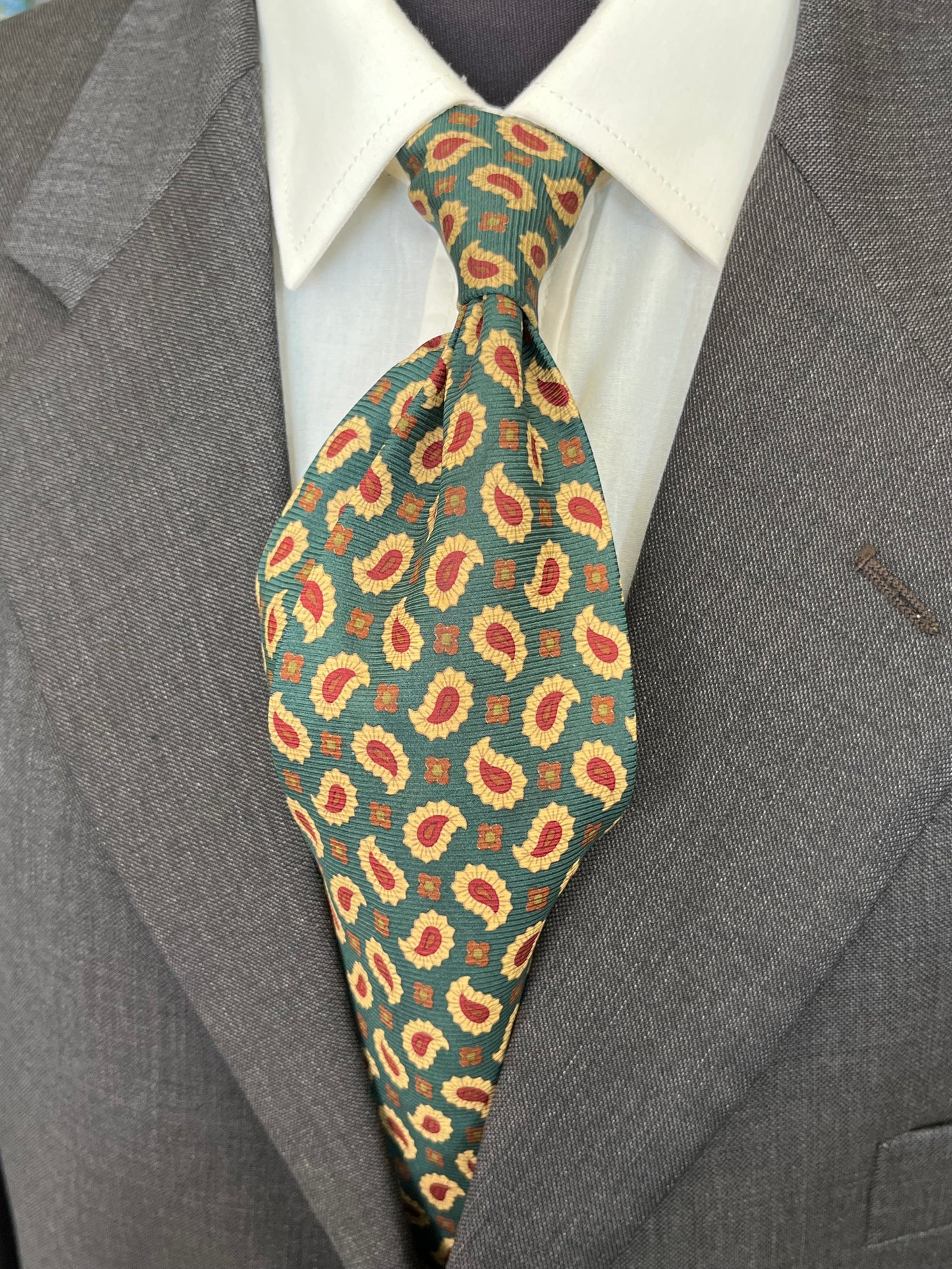 Cravatta anni ‘80 paisley