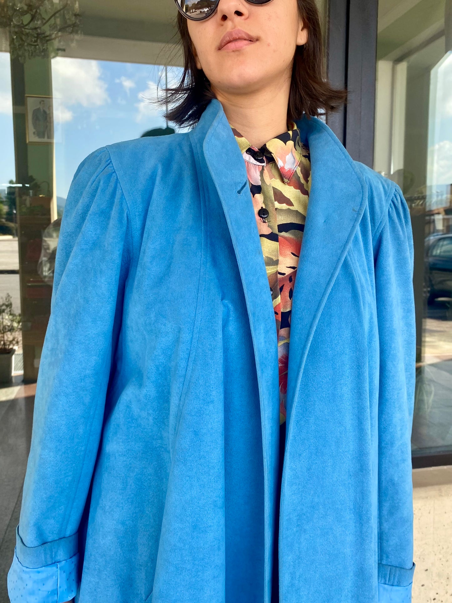 Soprabito in velour- TG. Curvy