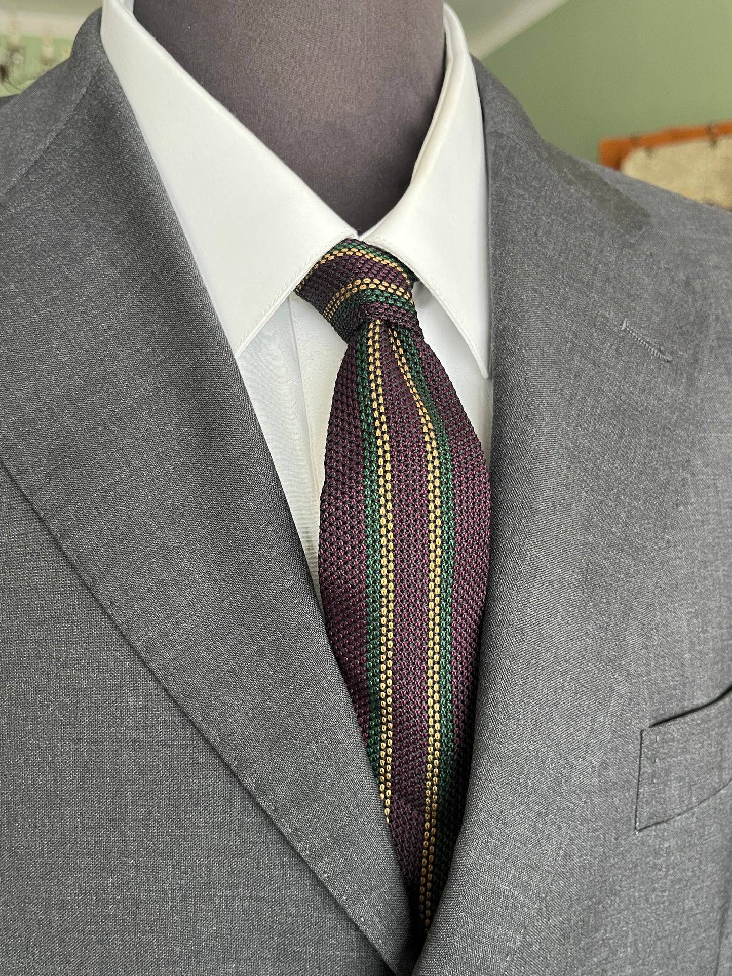 Cravatta anni ‘60 tricot