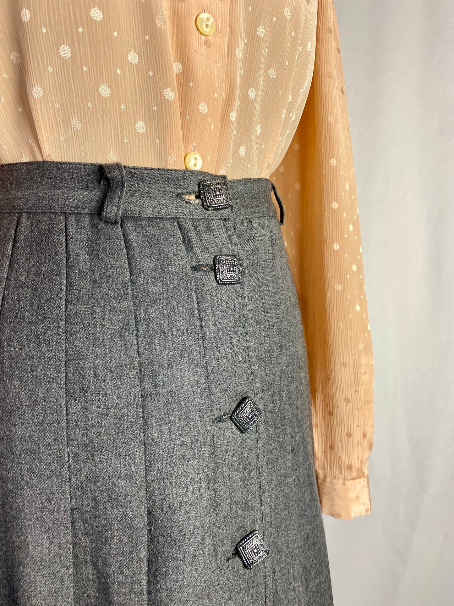 Gonna classica a pieghe  - TG 38/40