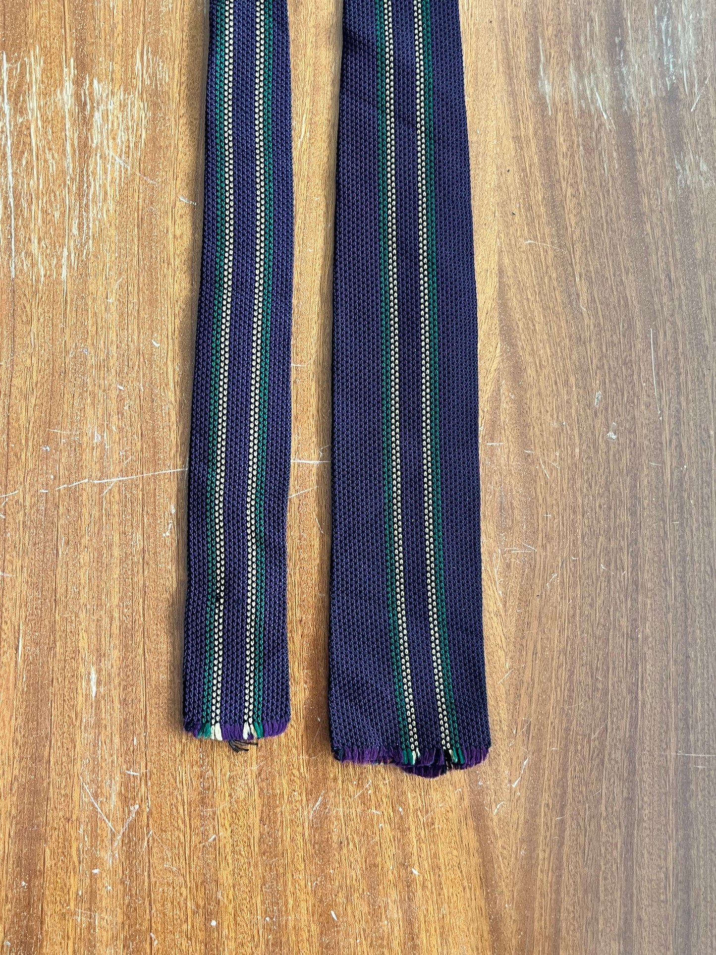Cravatta anni ‘60 tricot
