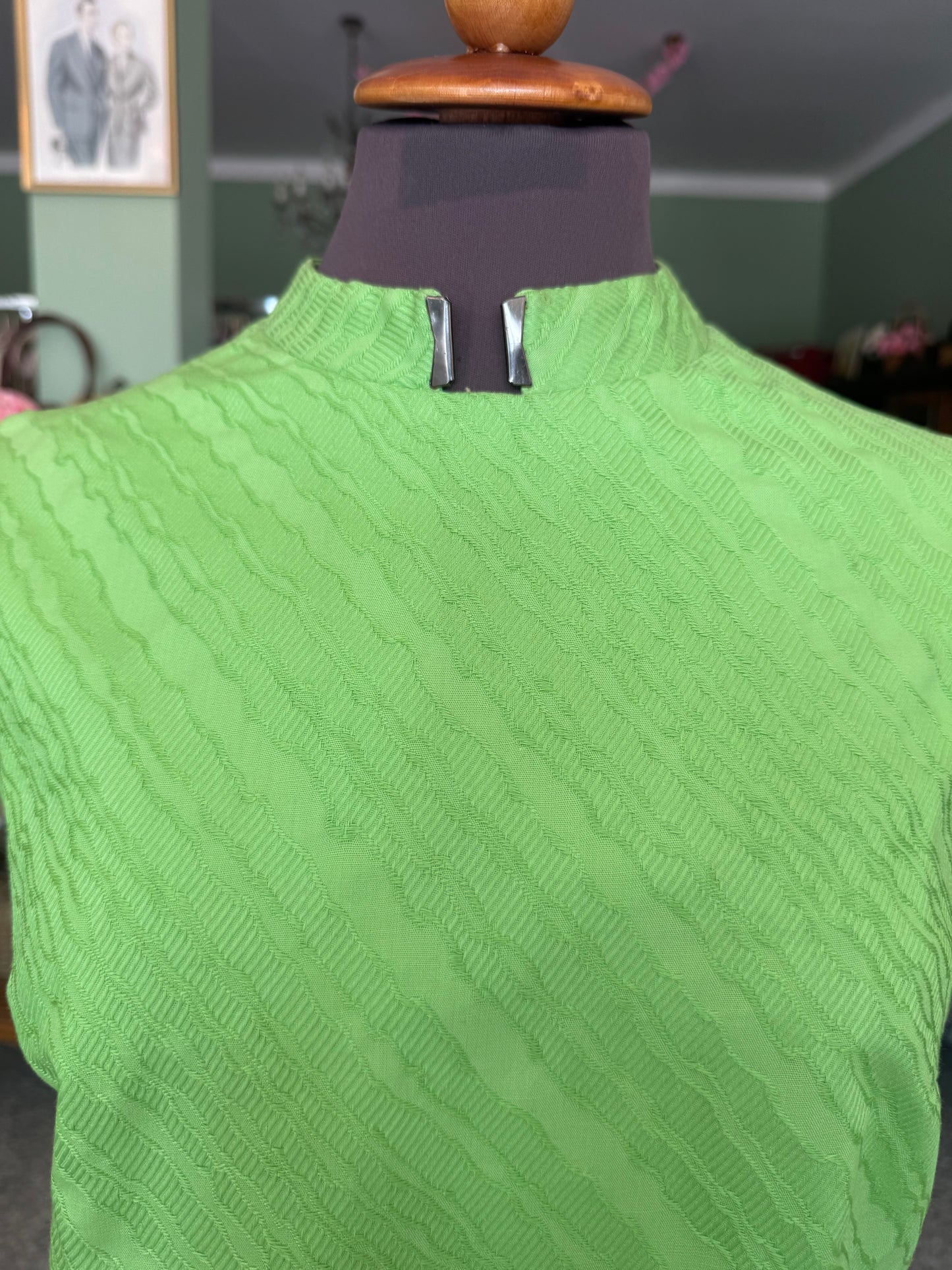 Abito anni ‘60 verde lime - TG. 42