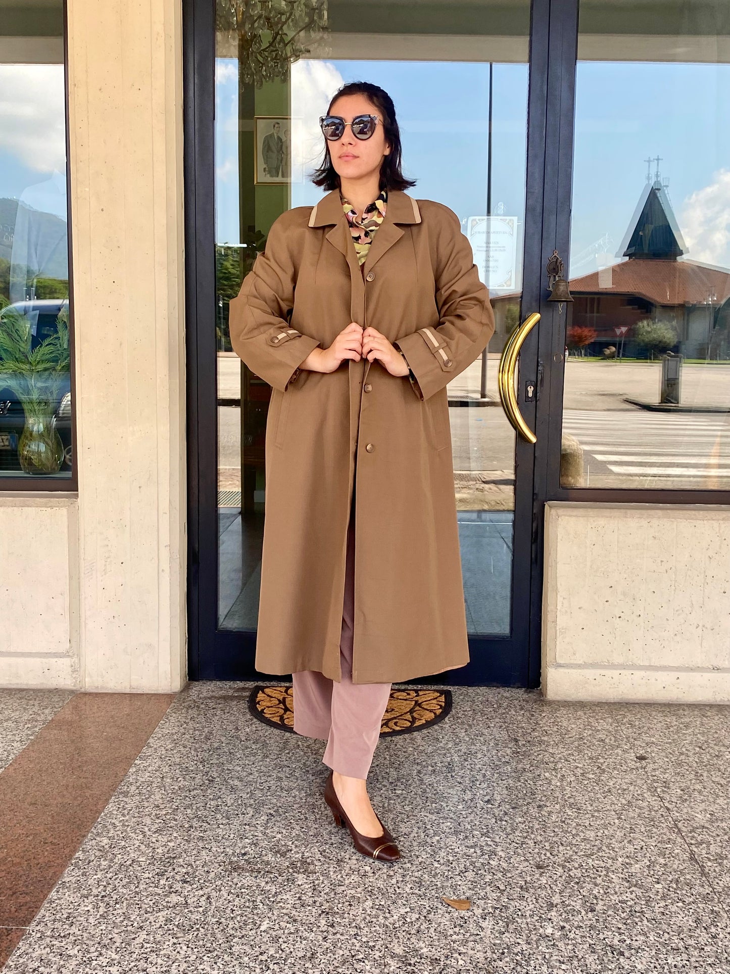 Trench cioccolato - TG. 44/46