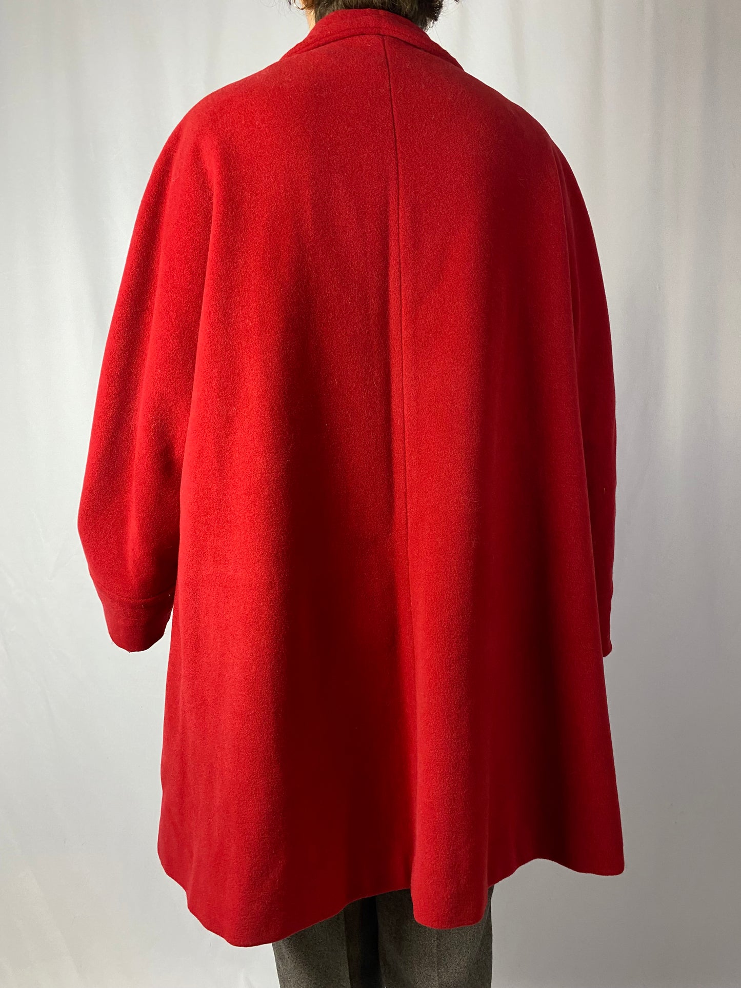 Cappotto rosso anni ‘80 - TG. Ok da 48 in su - guarda le misure