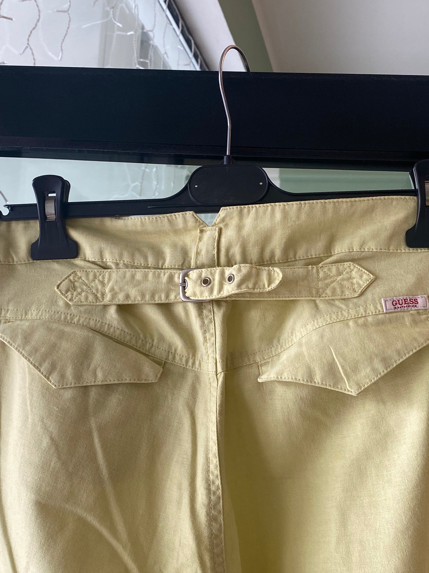 Pantaloni 100% lino Guess - TG. 44